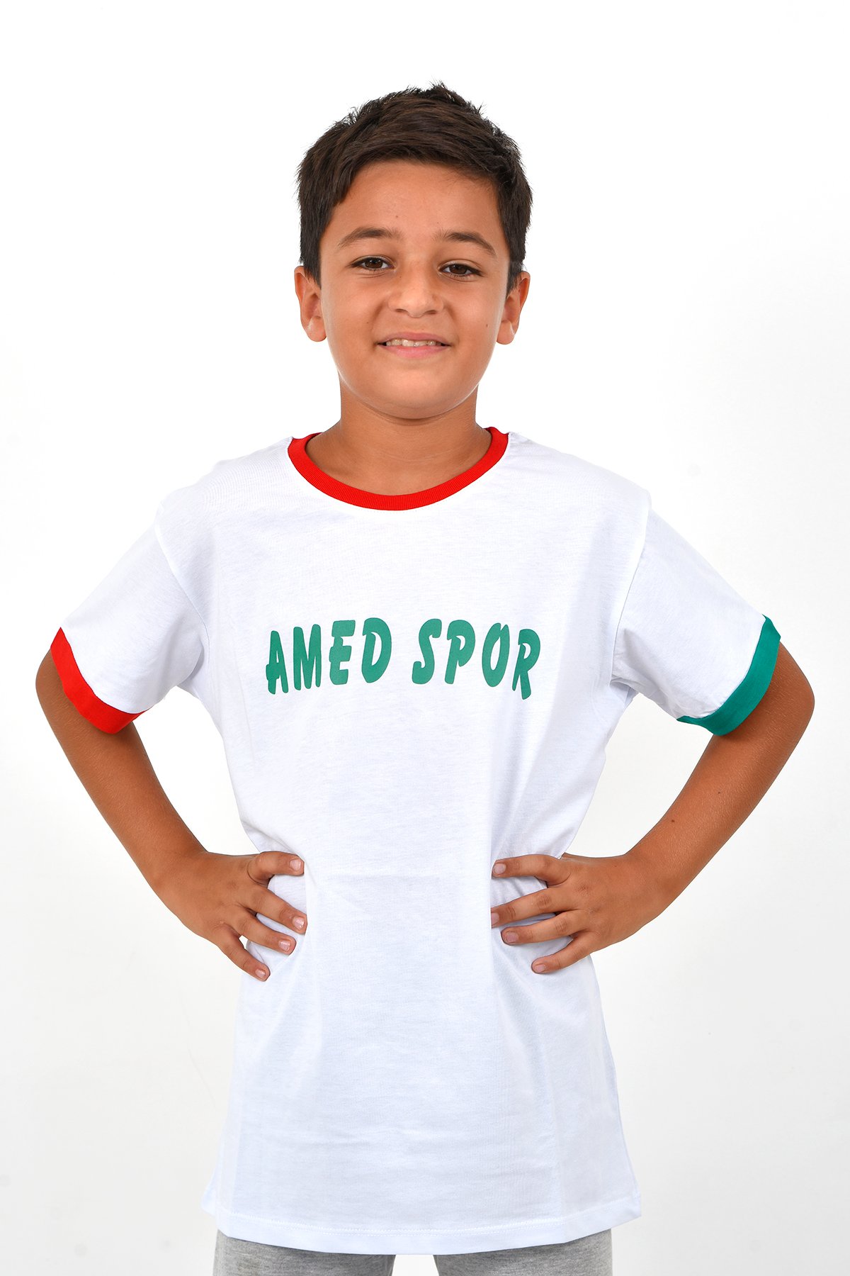 2024-2025 0042 AMEDSPOR YAZILI BASİC TİŞÖRT(ÇOCUK)