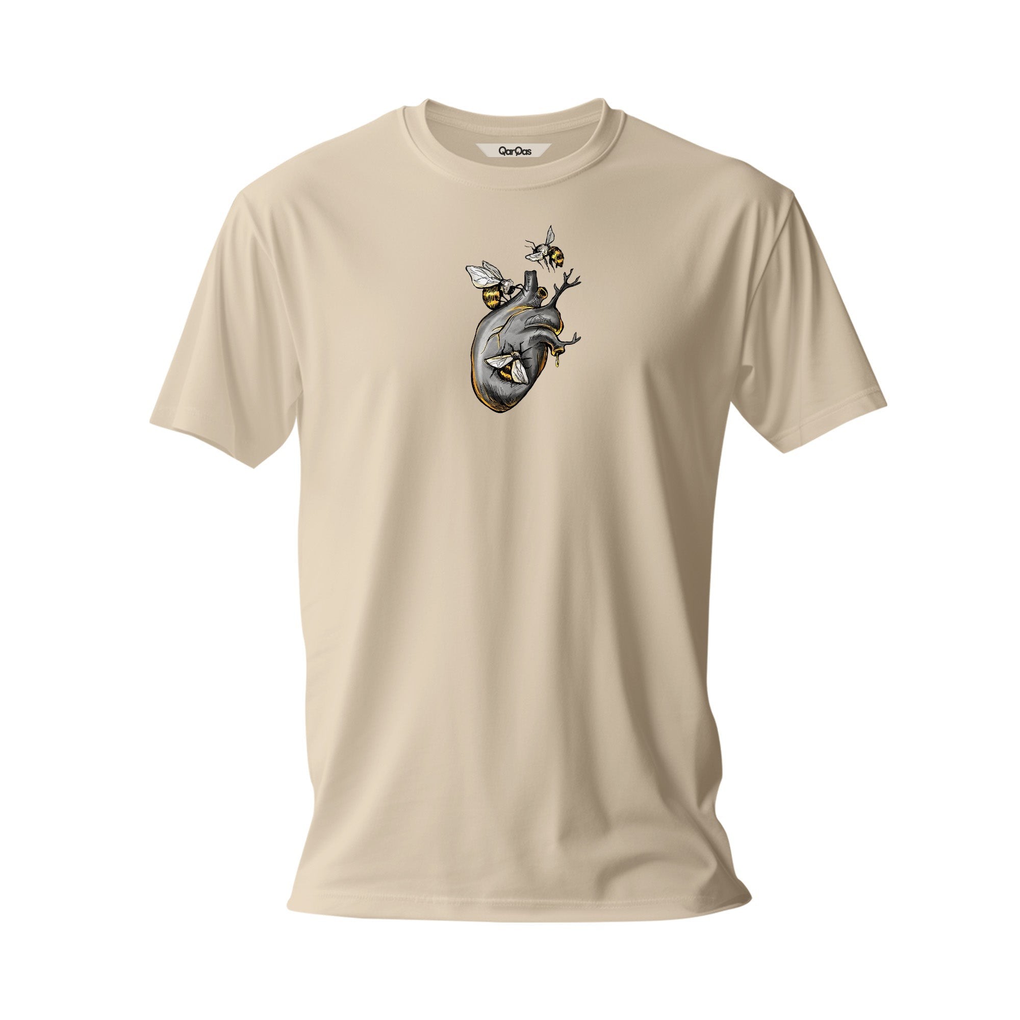 Heart and Bee - Regular T-Shirt