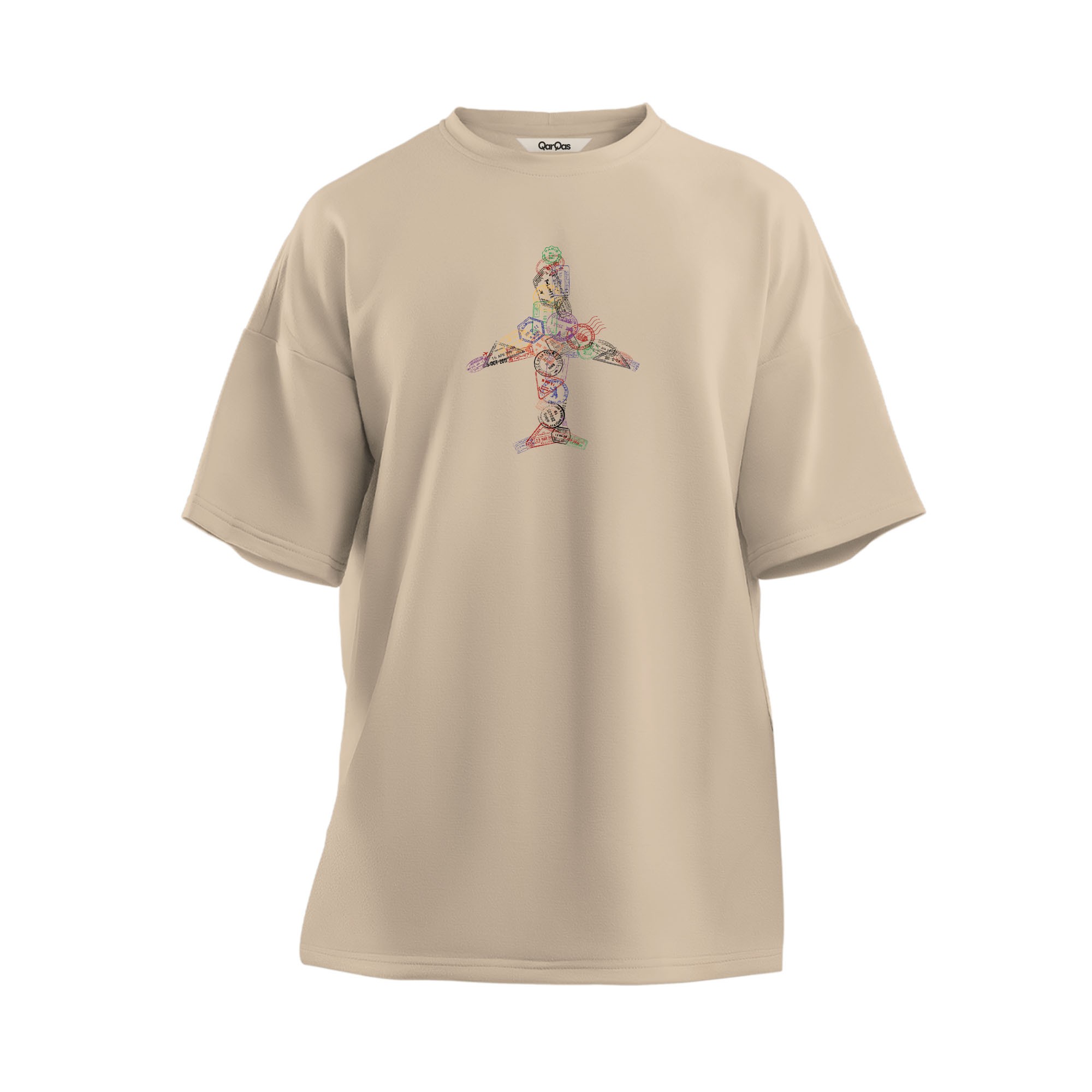 Plane For World - Oversize Tshirt
