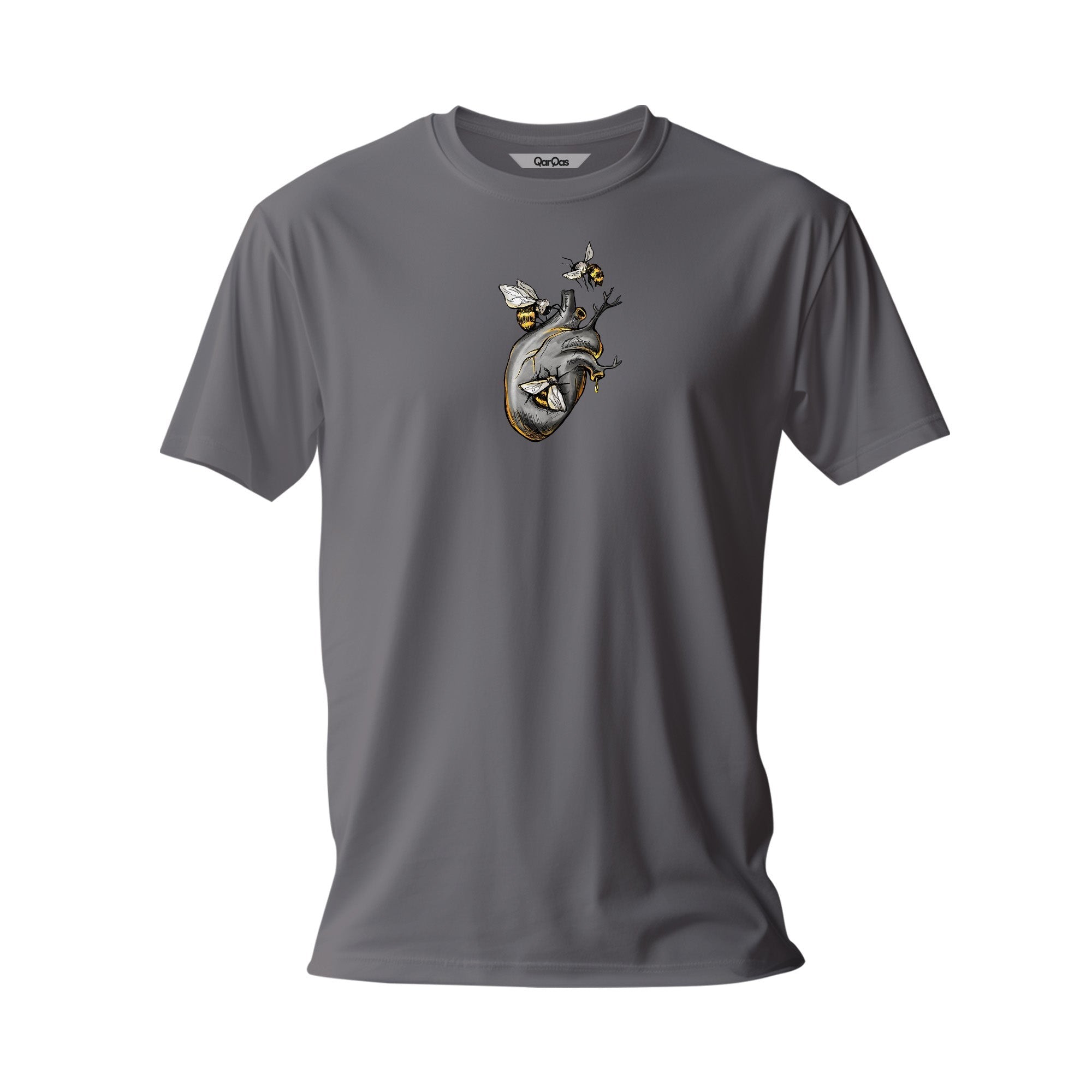 Heart and Bee - Regular T-Shirt