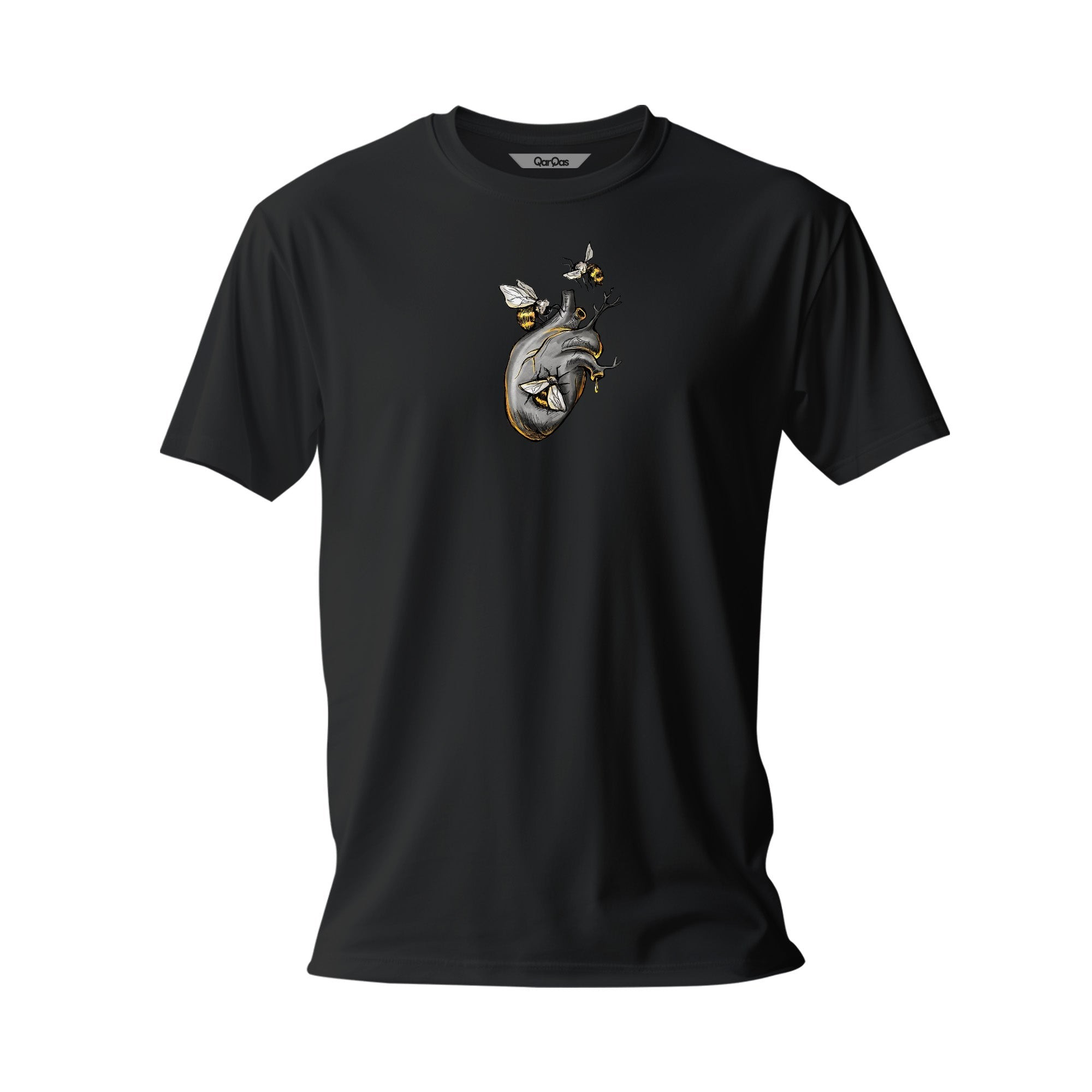 Heart and Bee - Regular T-Shirt