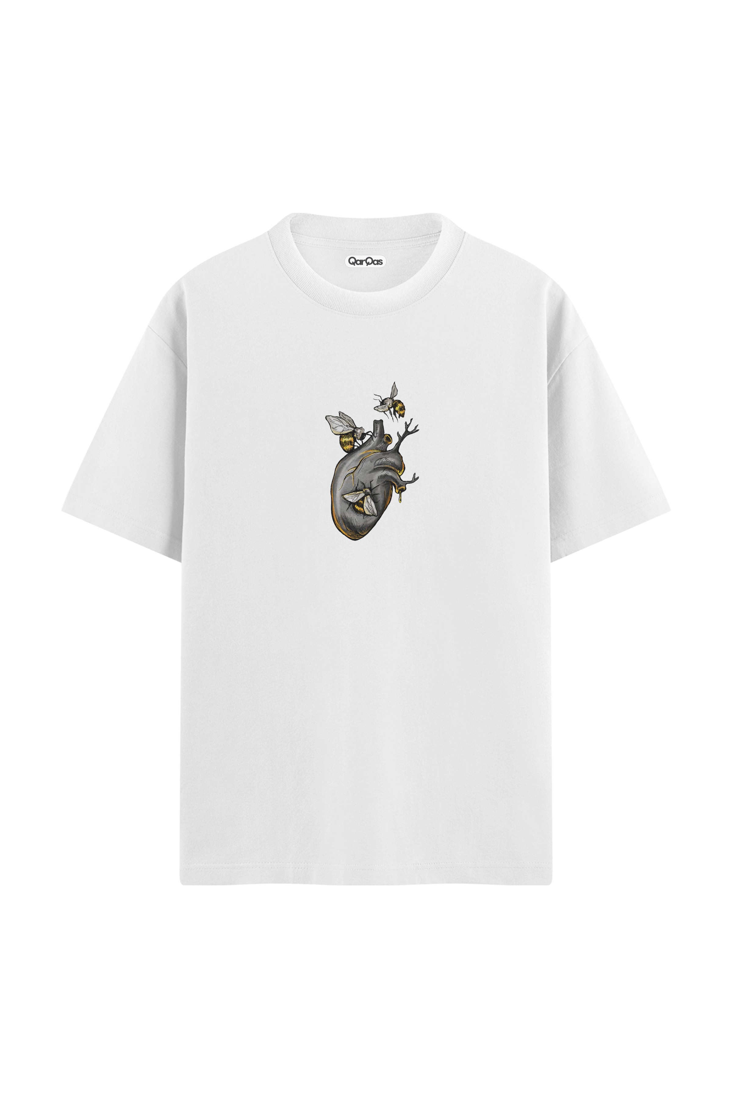 Heart and Bee - Oversize Tshirt