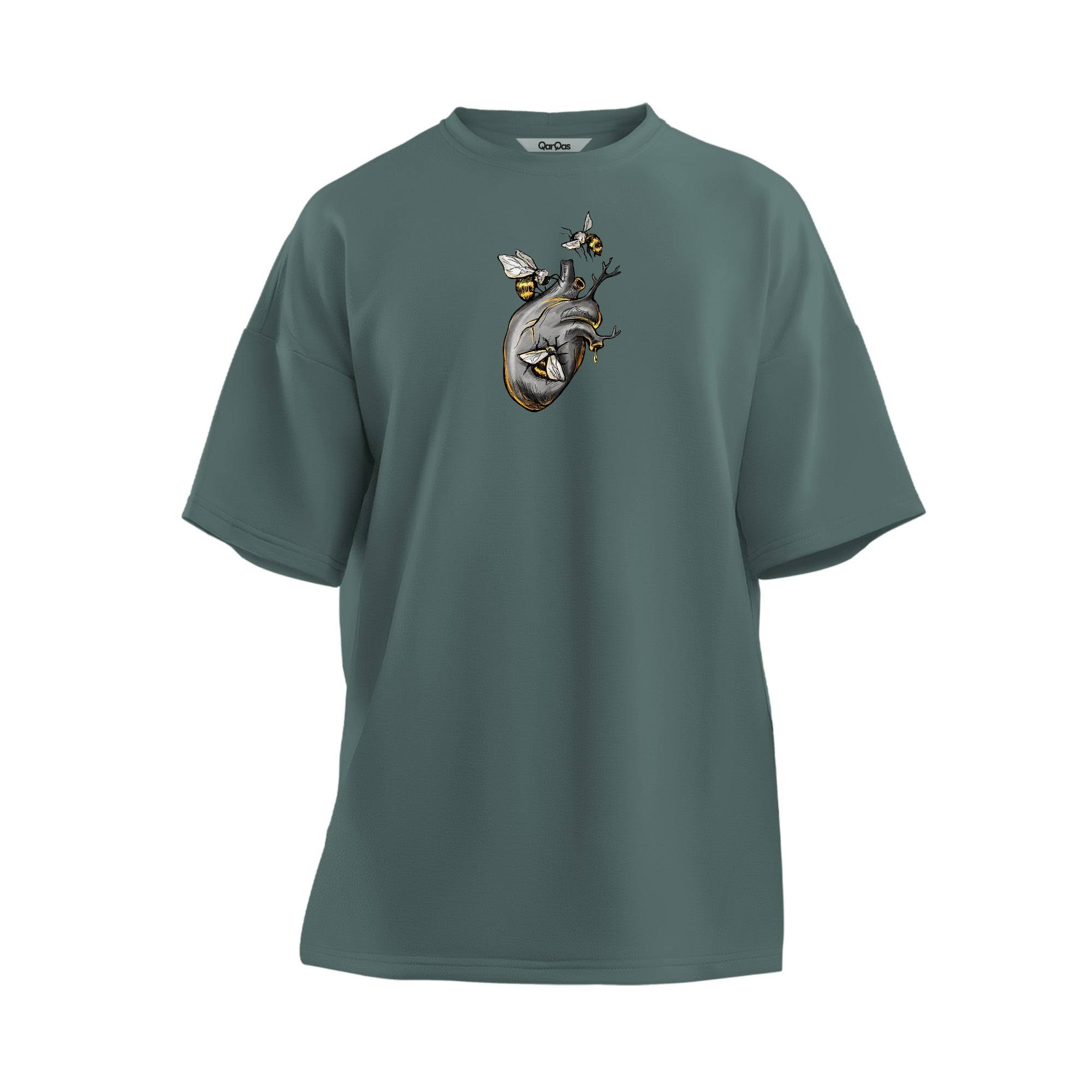 Heart and Bee - Oversize Tshirt