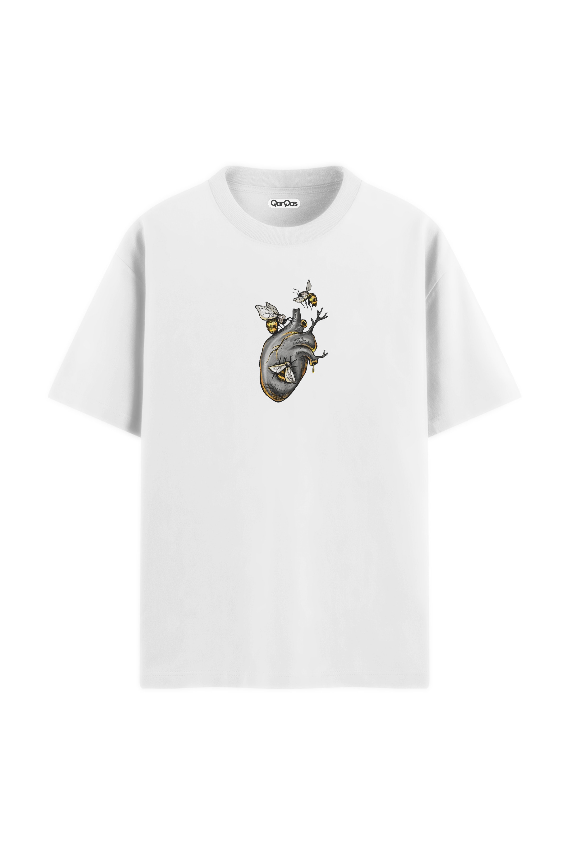 Heart and Bee - Oversize Tshirt