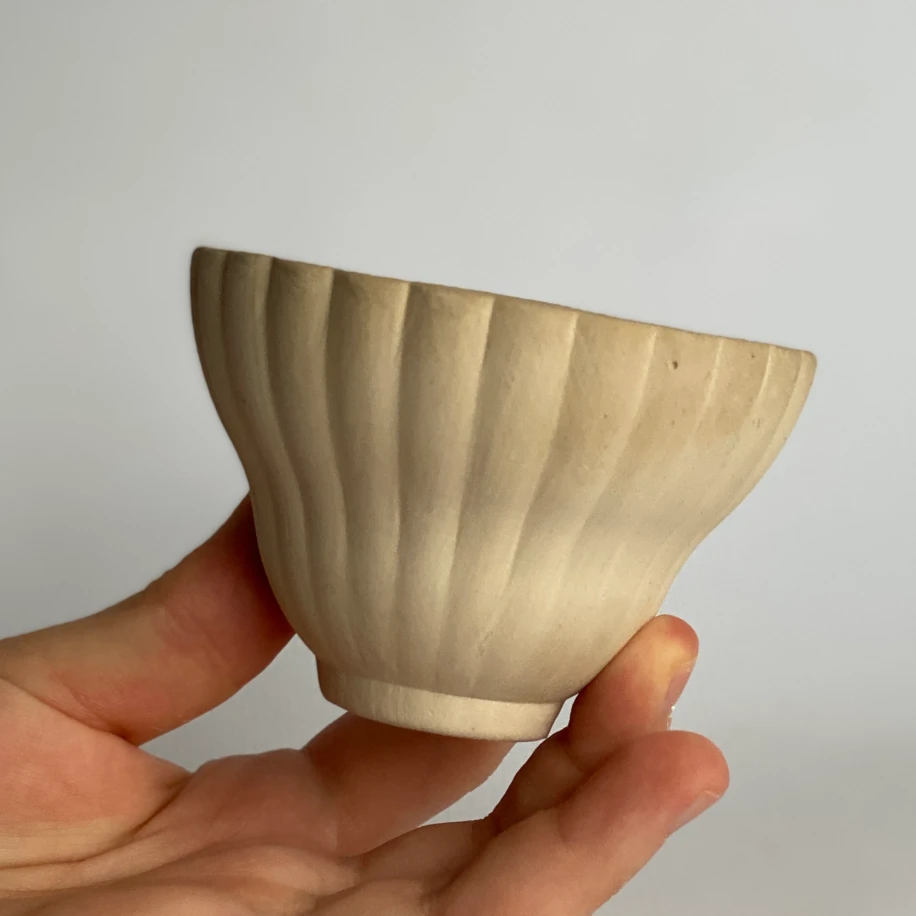 LMG-036-V2 — TIRTIKLI BOĞUMLU FİNCAN ALÇI KALIBI