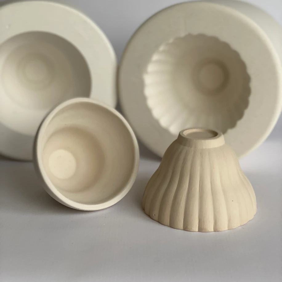 LSET-005 — BOĞUMLU FİNCANLAR ALÇI KALIP SETİ