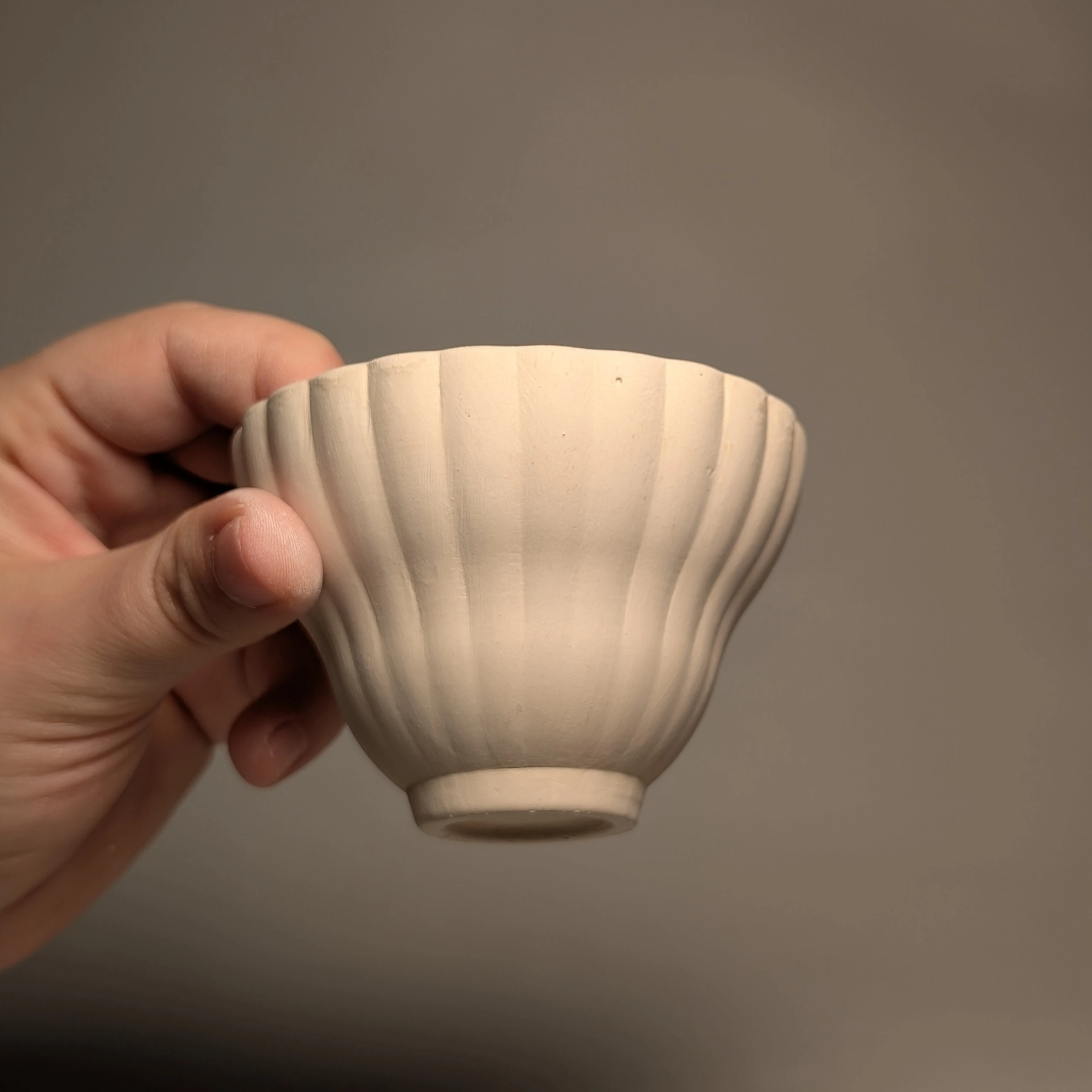 LMG-036-V2 — TIRTIKLI BOĞUMLU FİNCAN ALÇI KALIBI