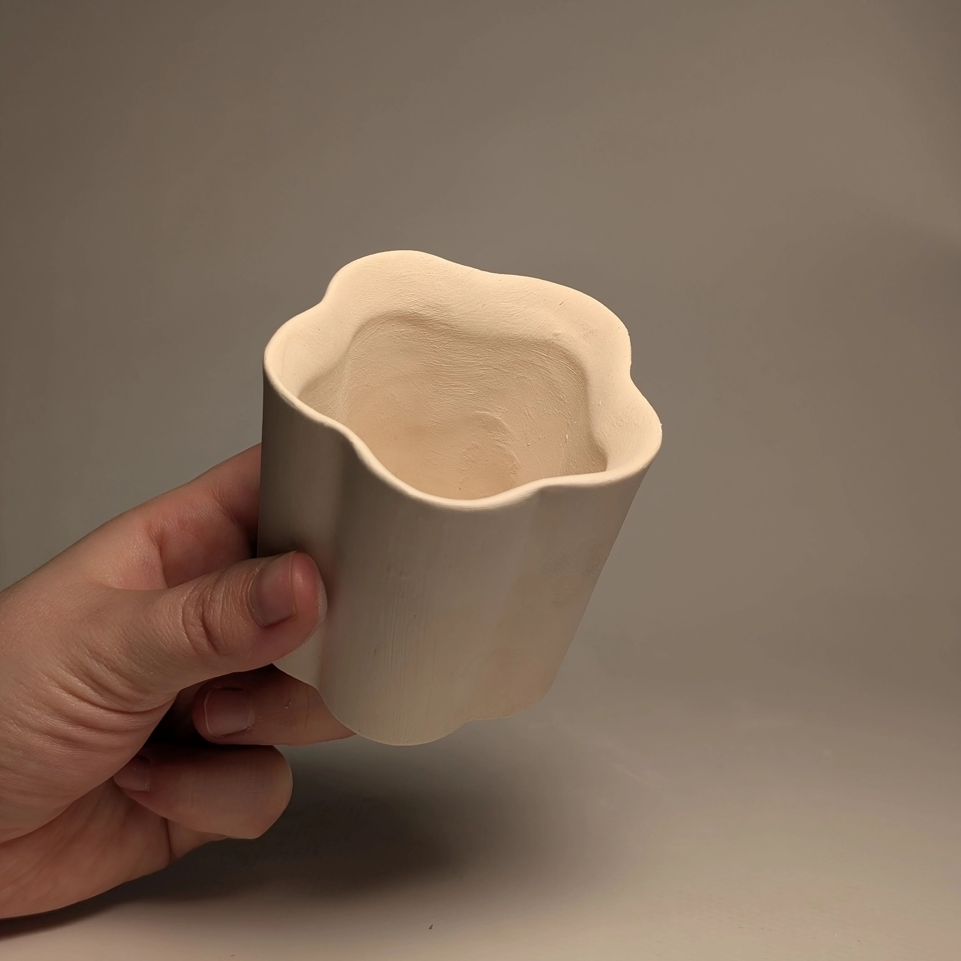 LMG-040 — ÇİÇEK FORMLU KUPA ALÇI KALIBI