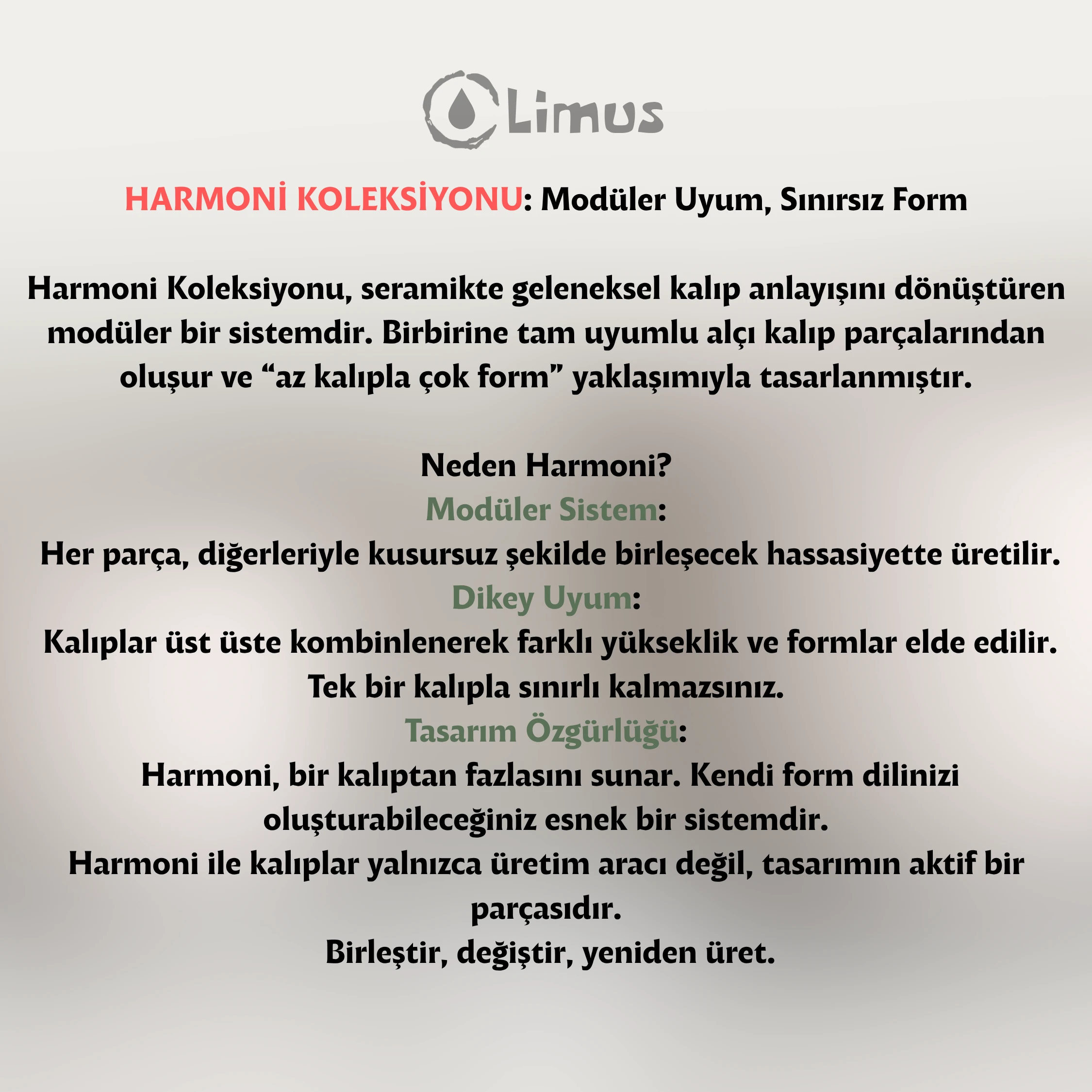 HS-002 HARMONİ SERİSİ KUPA ALÇI KALIBI