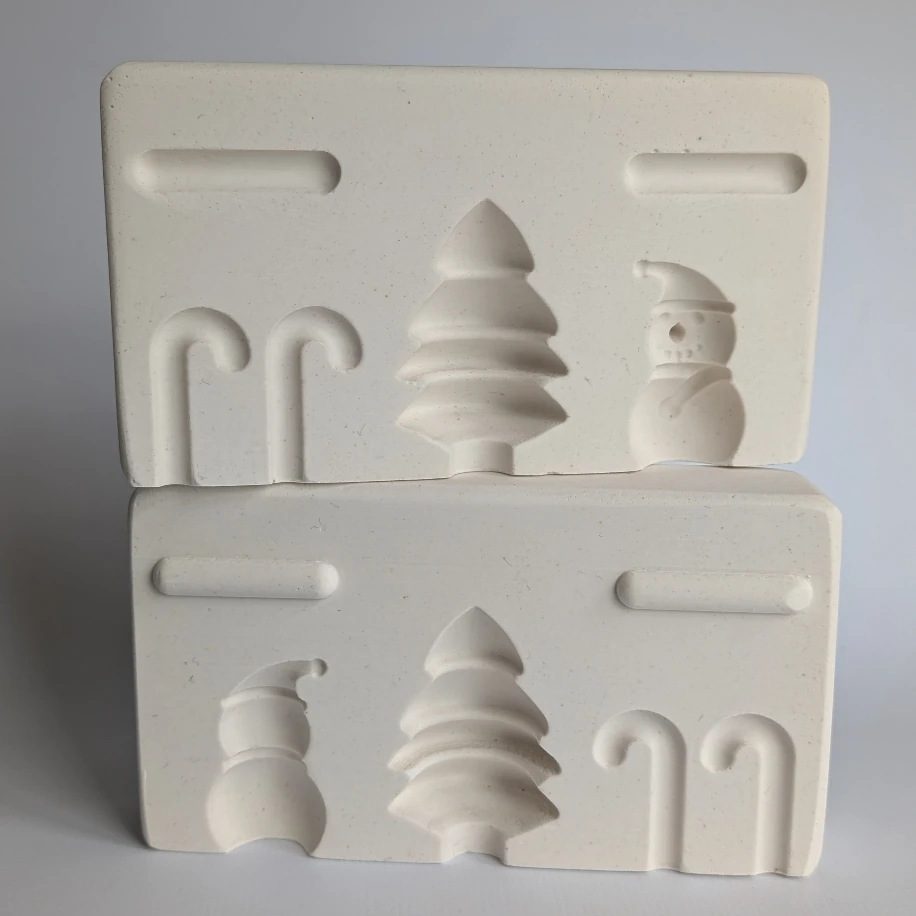 LCH-005 — YILBAŞI AĞACI - KARDAN ADAM - ŞEKER BASTONU CHARM ALÇI KALIBI