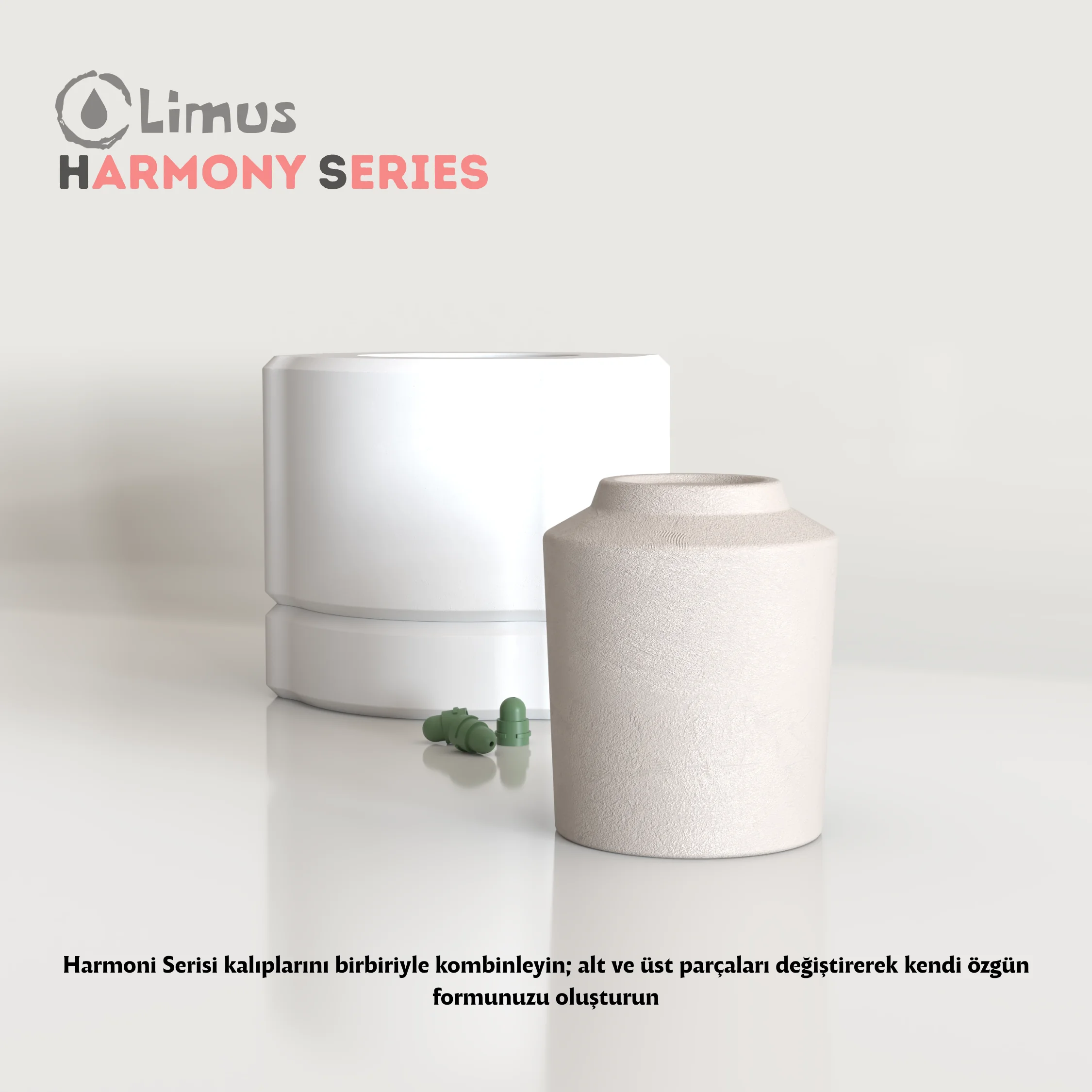 HS-001 HARMONİ SERİSİ KUPA ALÇI KALIBI
