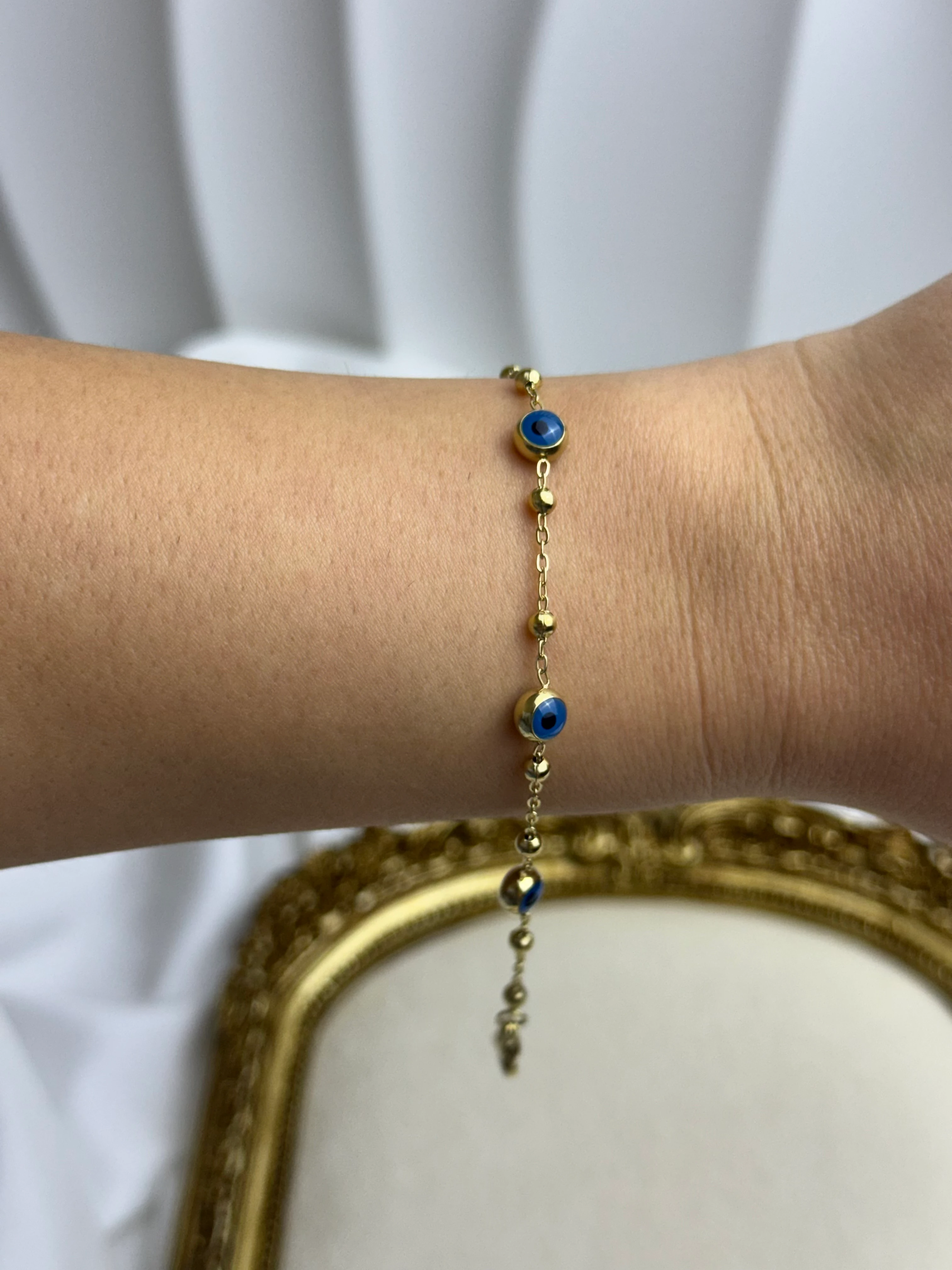 Mini Nazar Boncuklu Bileklik