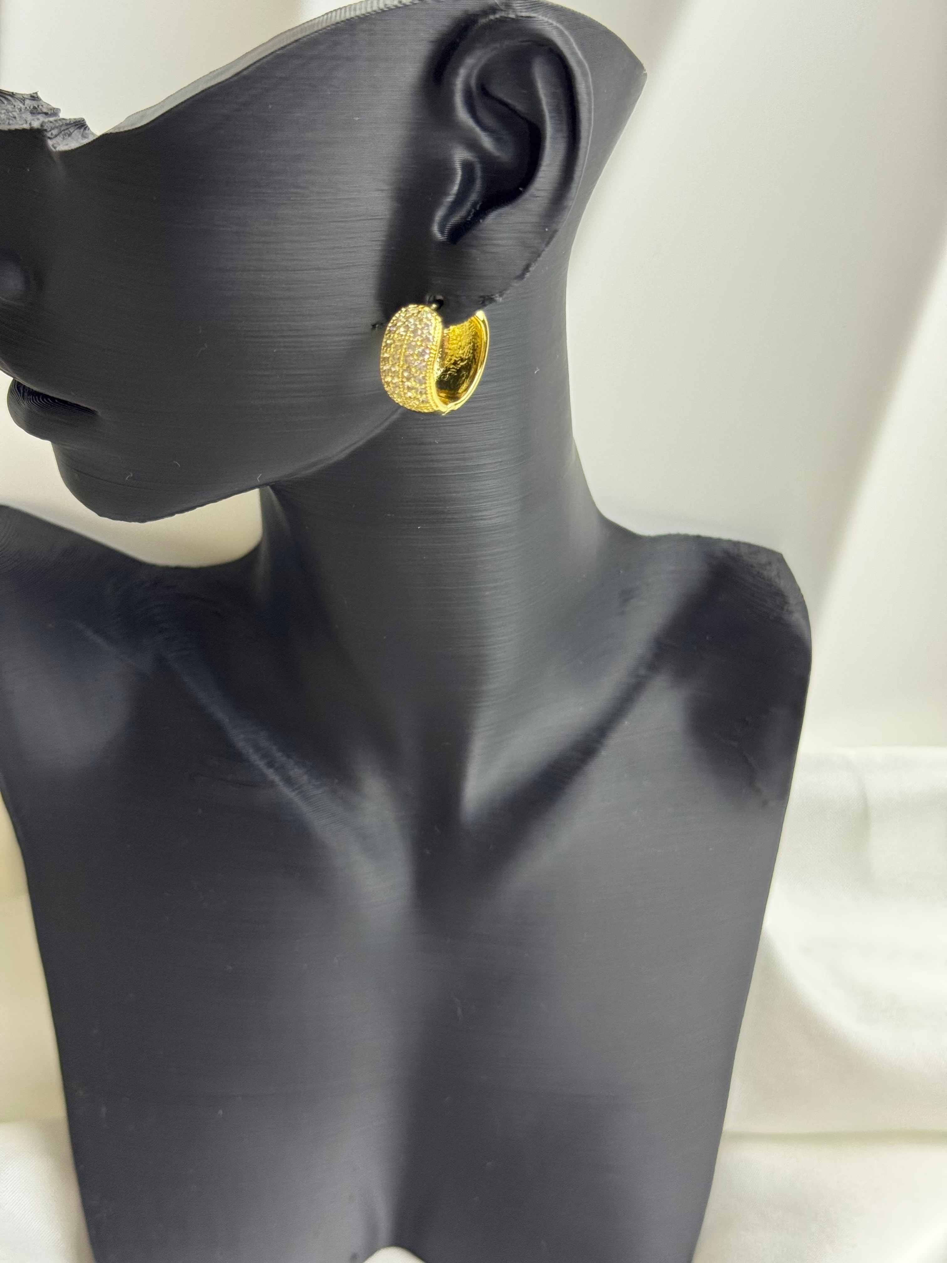 3lü Gold Küpe