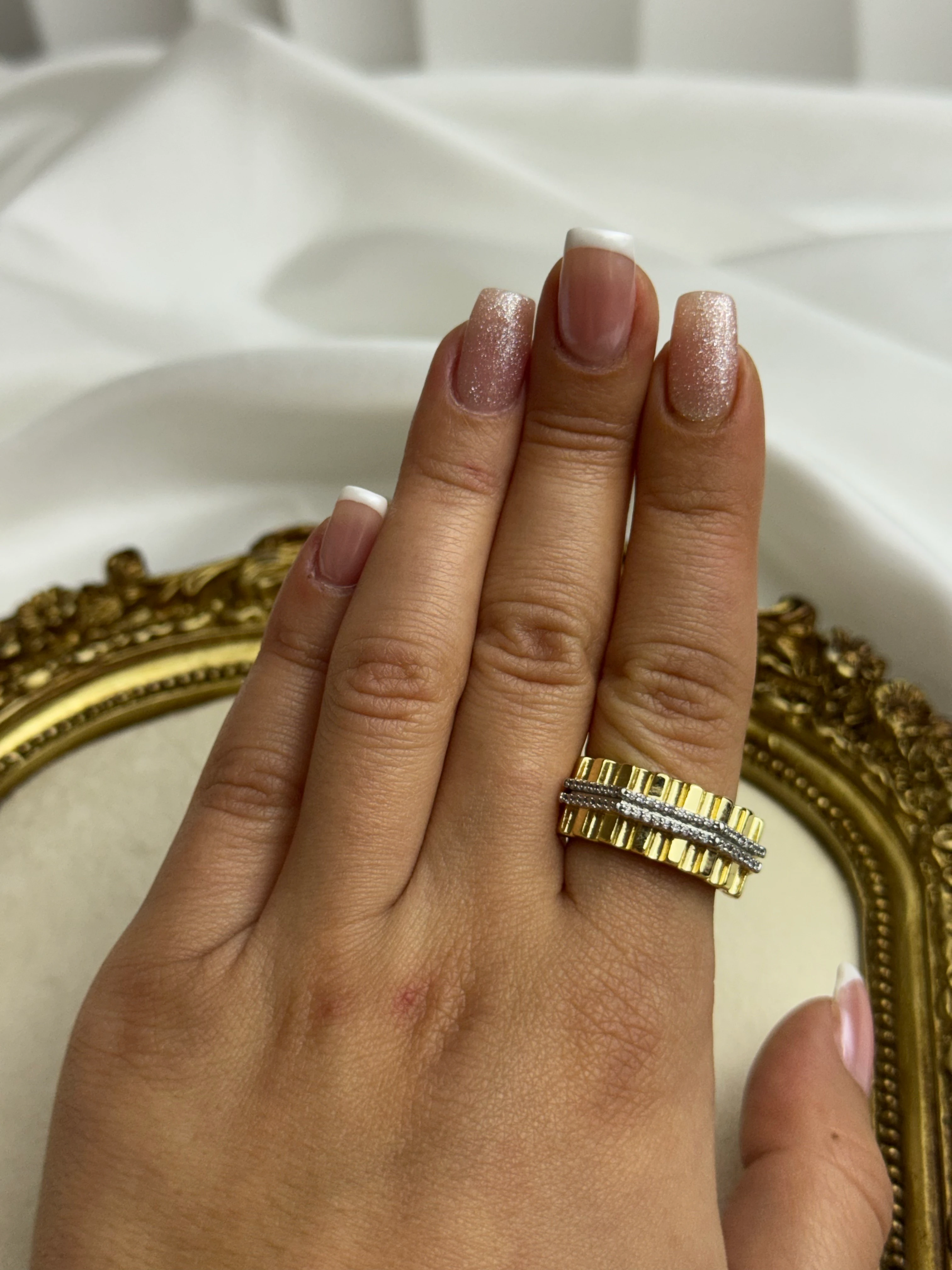 Dikdörtgen Taş Yüzük