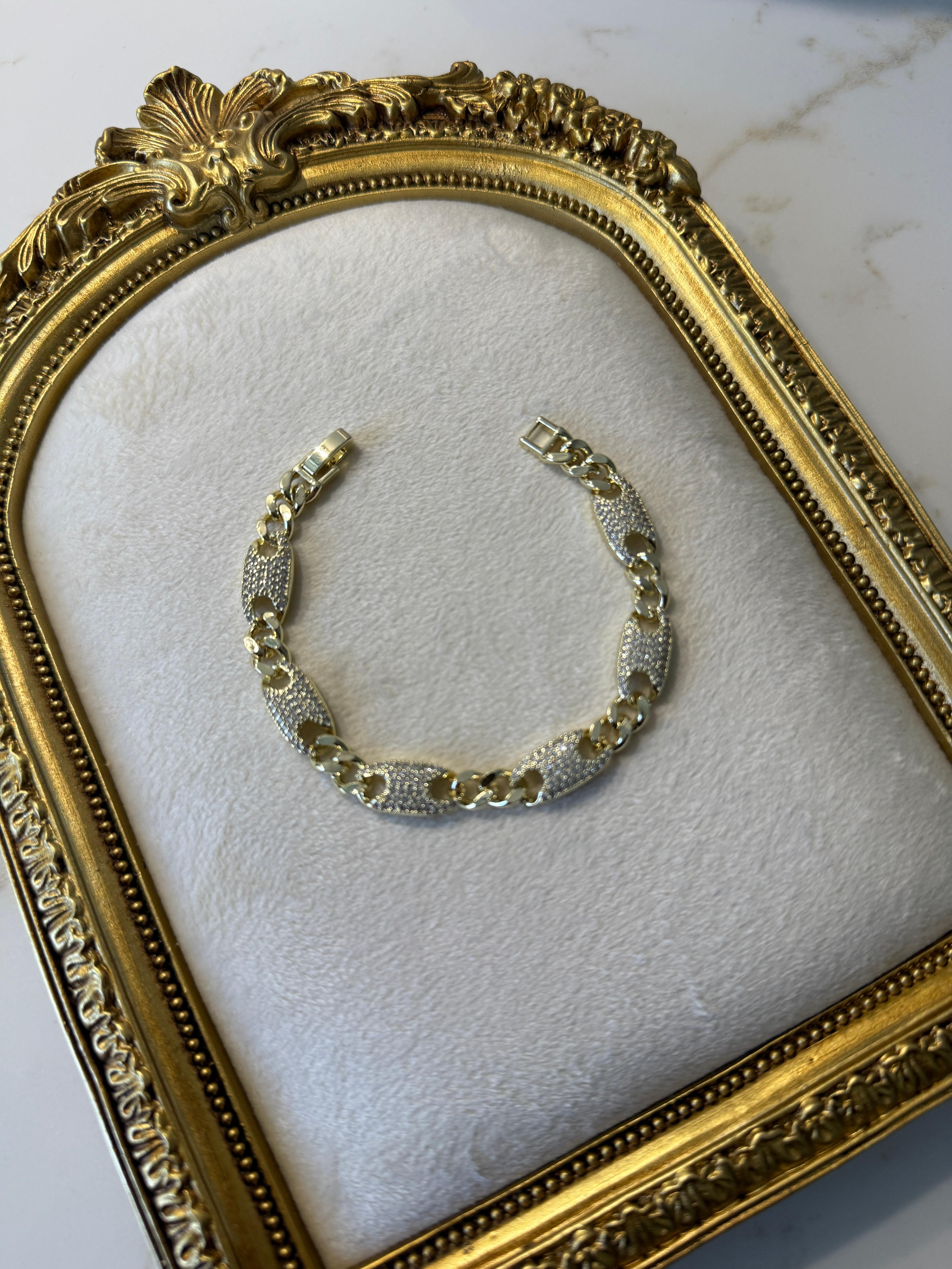 14 K Taşlı Kuyum Model Künye