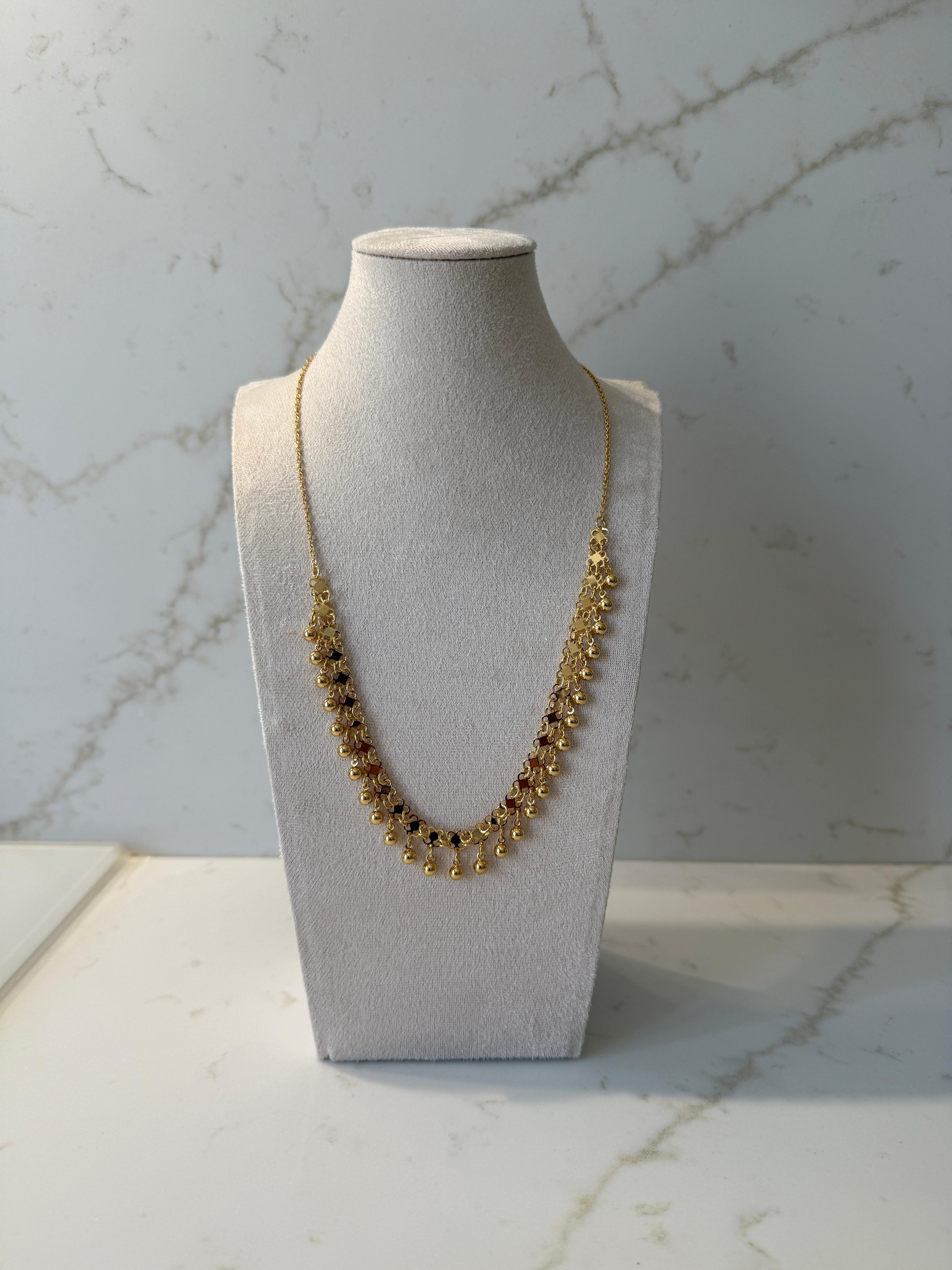 Kişniş Kuyum Model Kolye