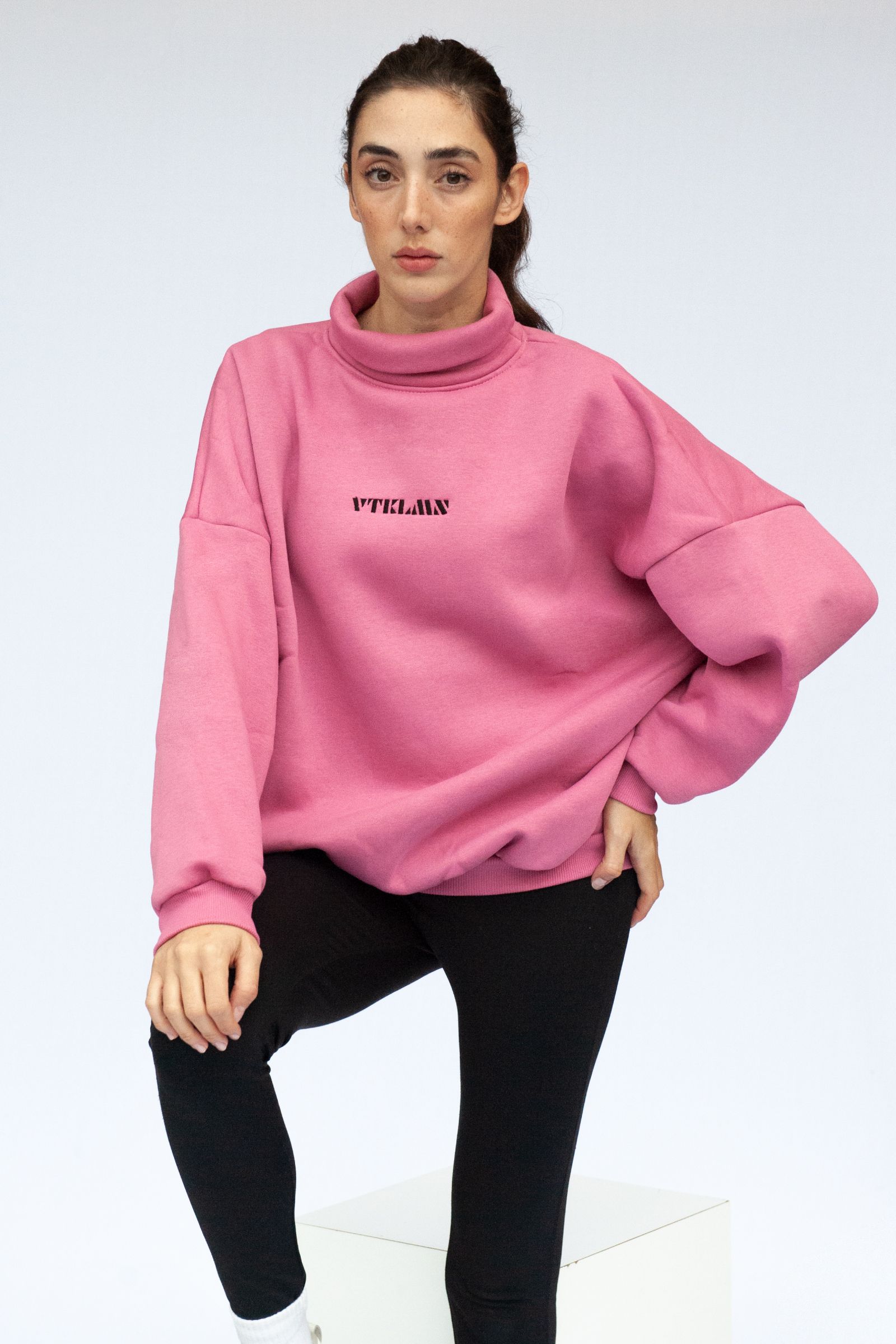 Boğazlı Sweatshirt 