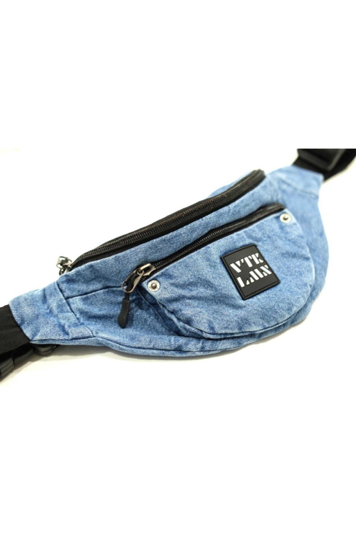Denim Kot Omuz Ve Bel Çantası