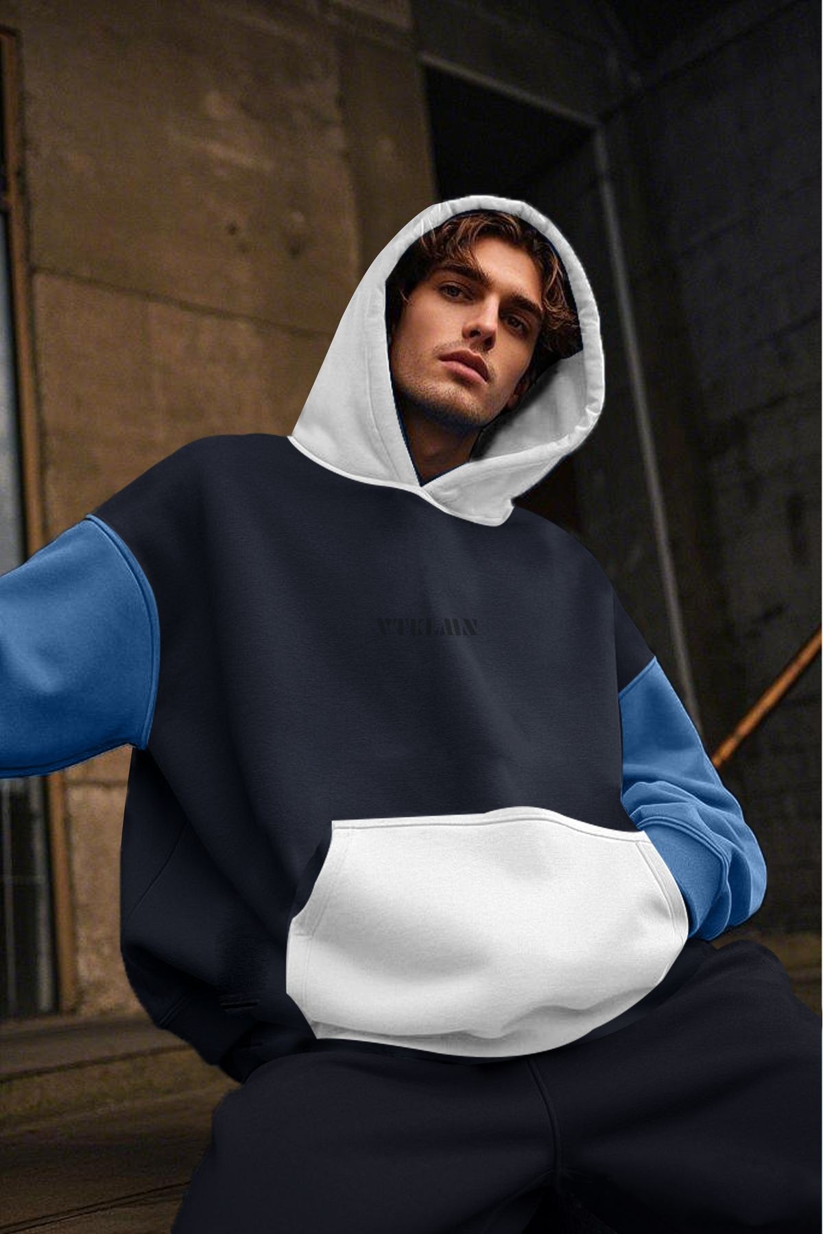 Kapüşonlu Hoodie Sweatshirt