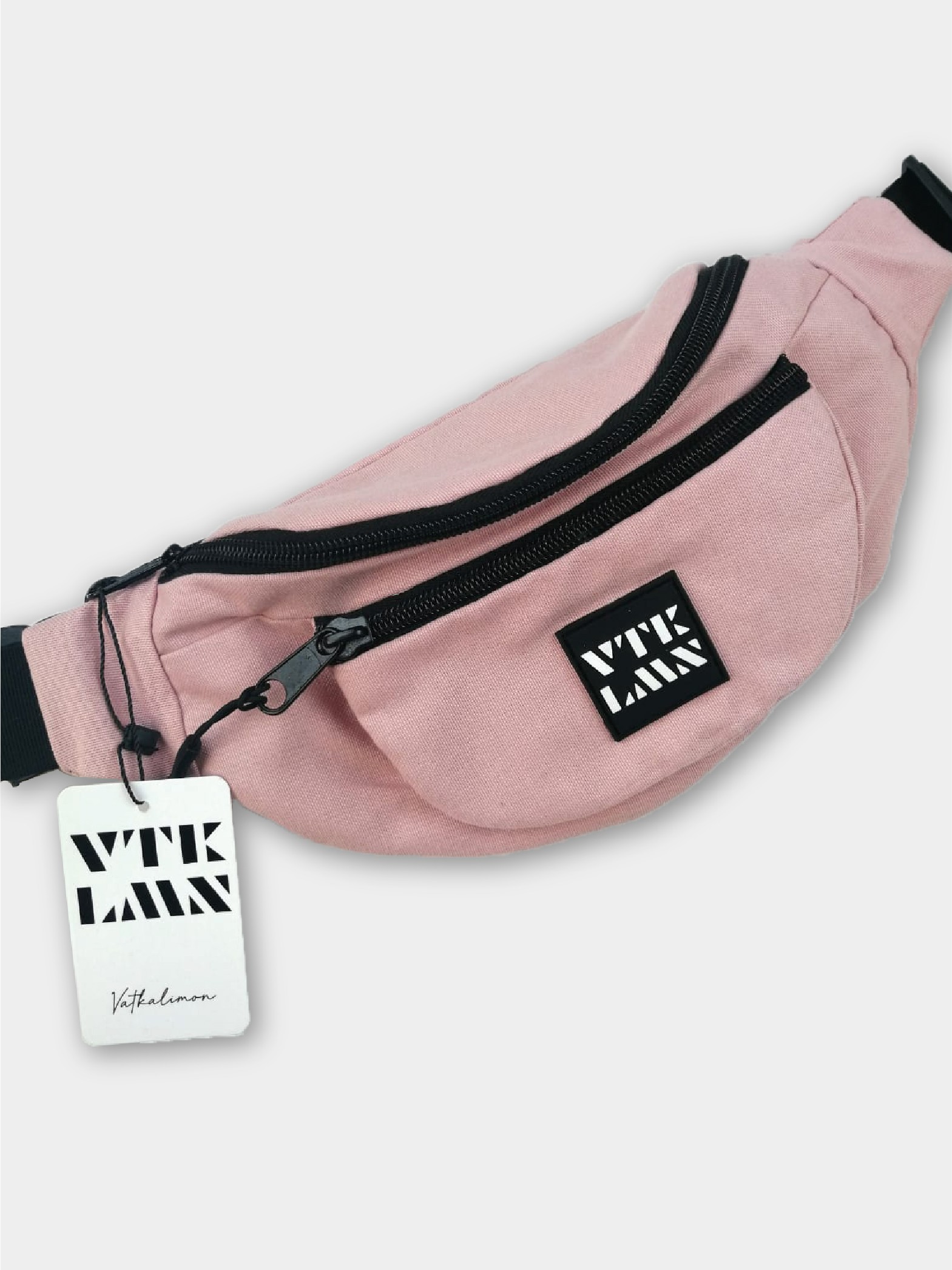 Shoulder and Waist Bag - Light Pink
