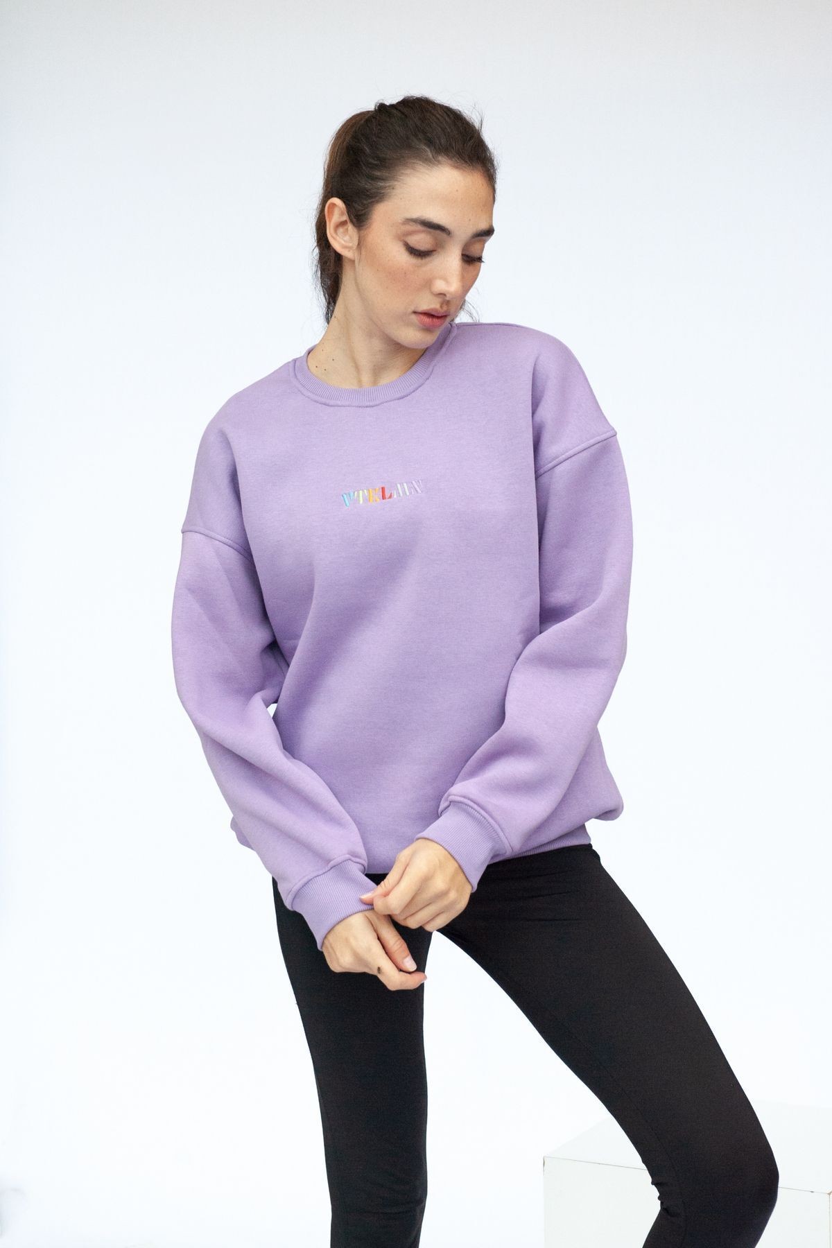 Unisex Oversize Sweatshirt - Lila