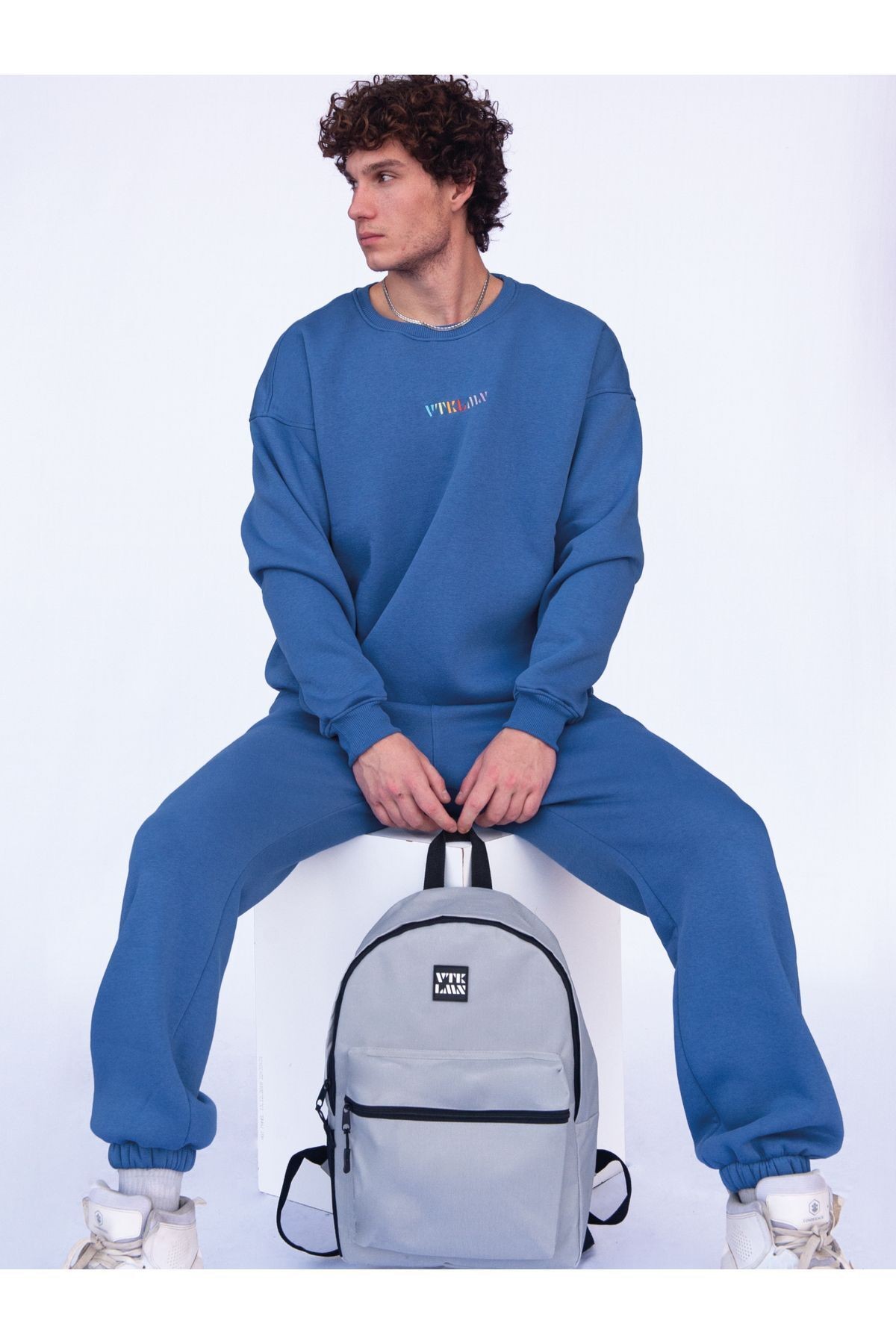 Unisex Okul Ve Sırt Çantası - Gri