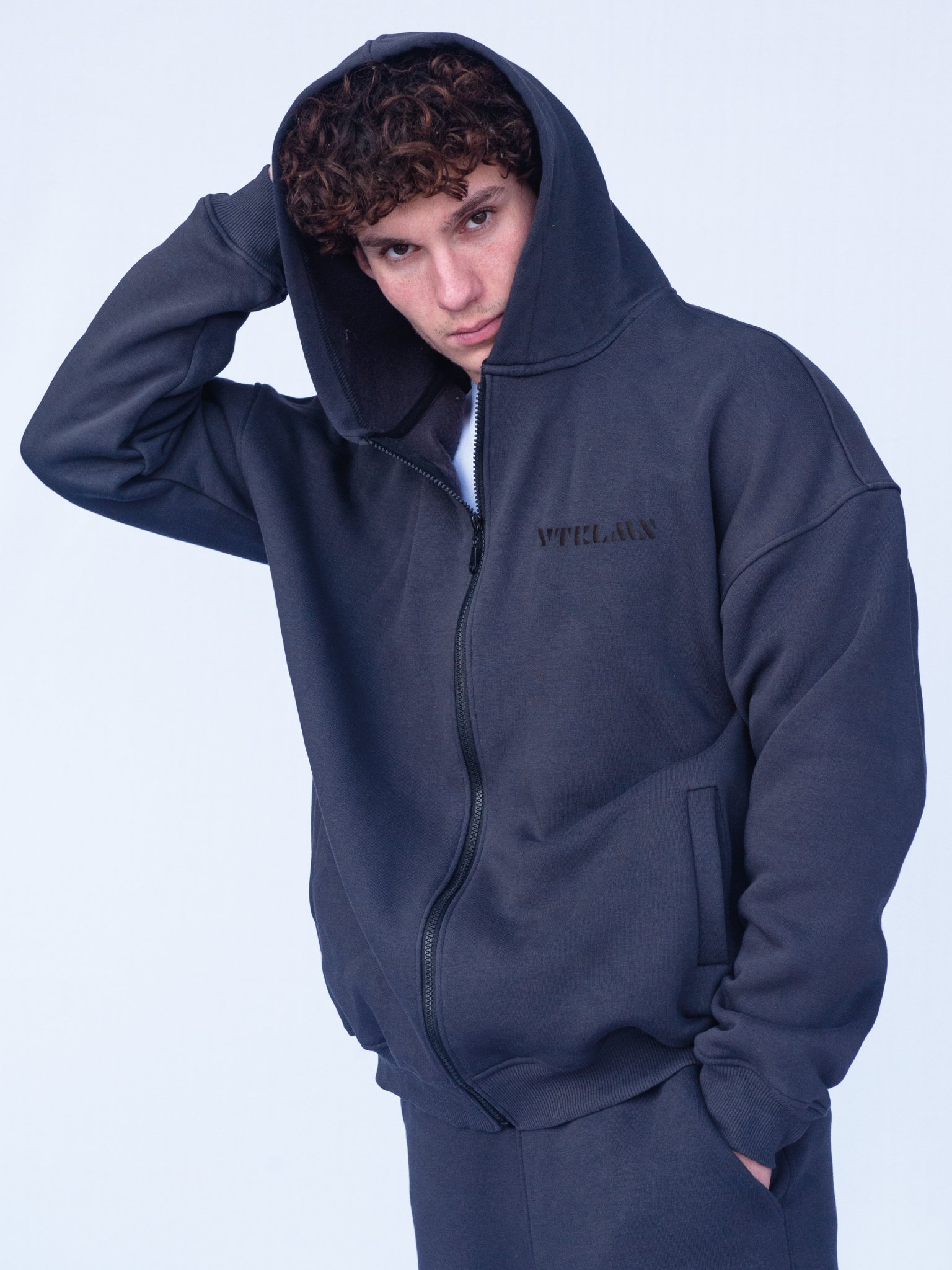 Sweatshirt - Hoodie Anthracite