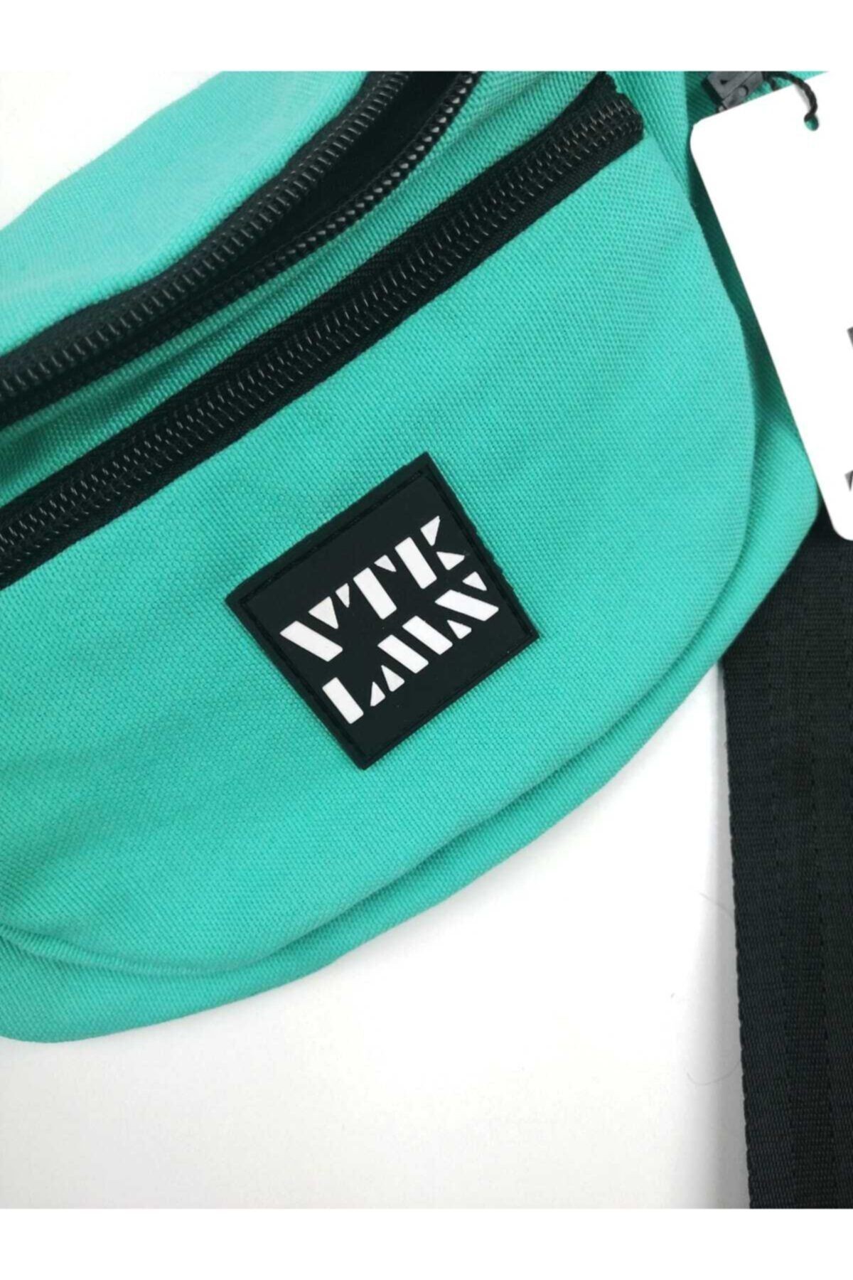 Unisex Omuz ve Bel Çantası - Mint