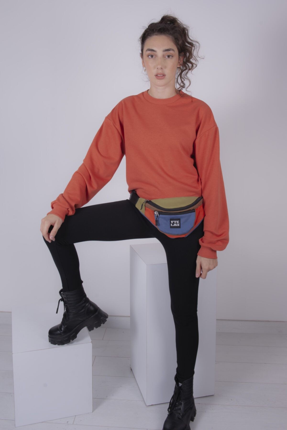 Unisex Omuz ve Bel Çantası - Renkli15