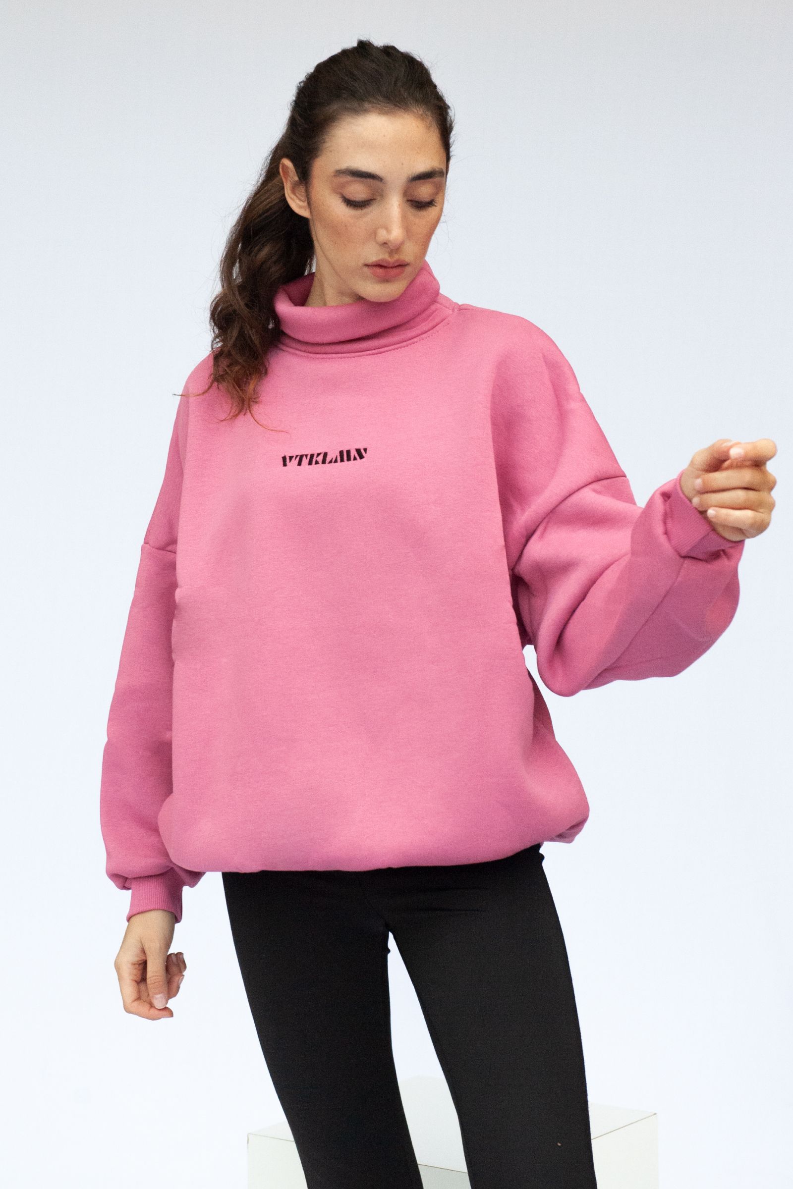 Boğazlı Sweatshirt 