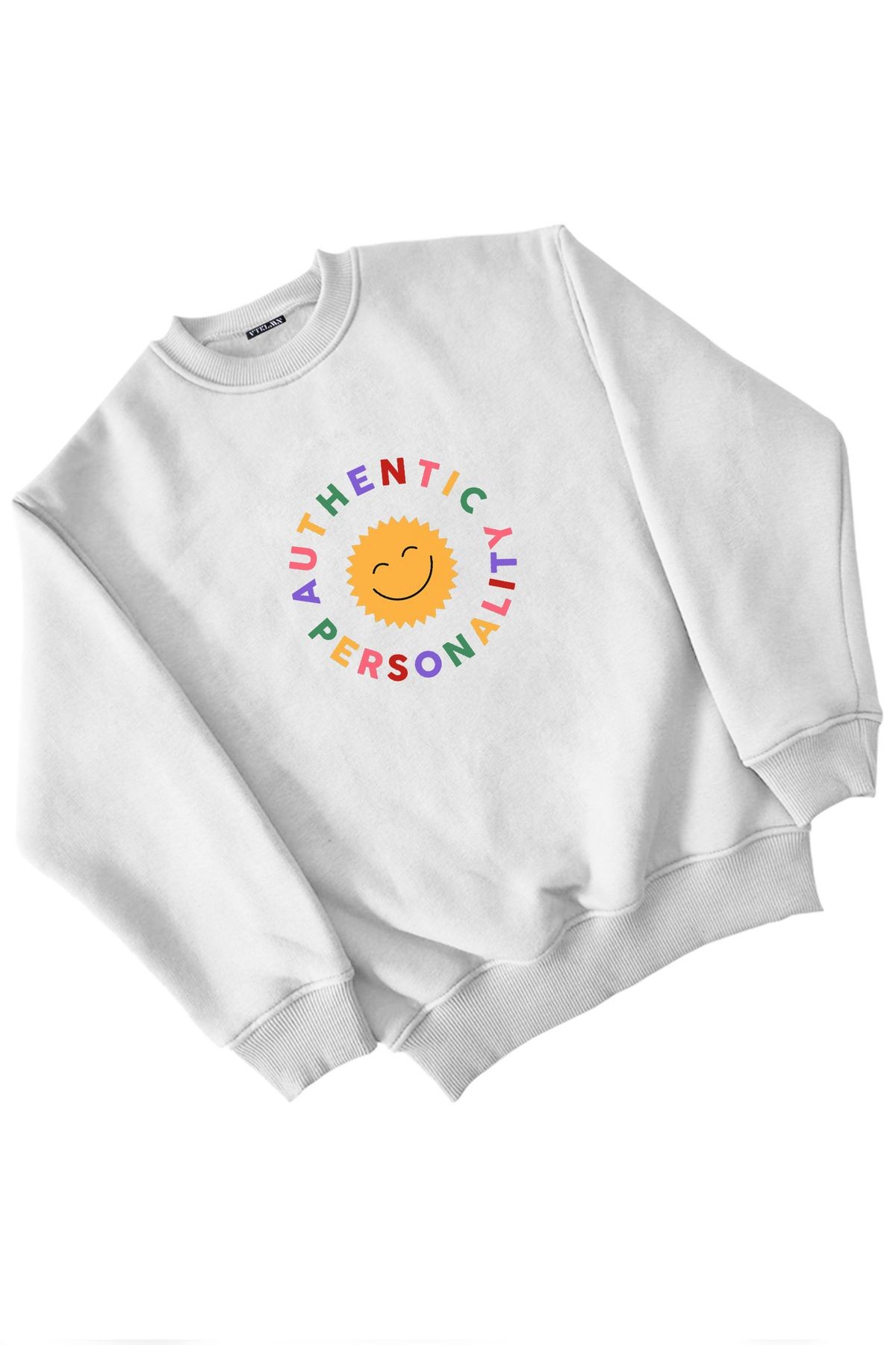 Authentic Personality Baskılı Kız Erkek Çocuk Sweatshirt
