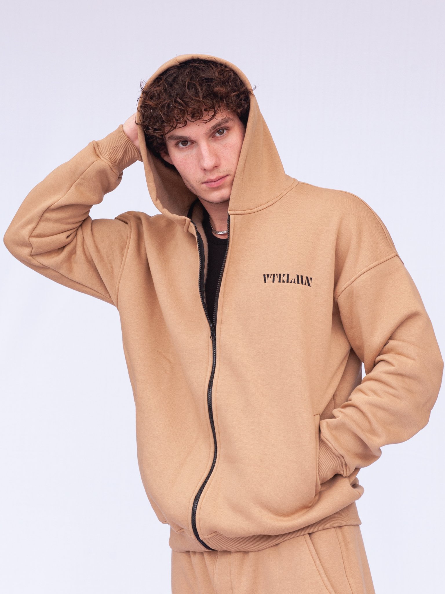 Sweatshirt - Hoodie Cream