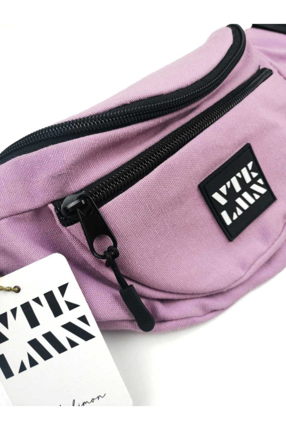 Unisex Omuz ve Bel Çantası - Lila