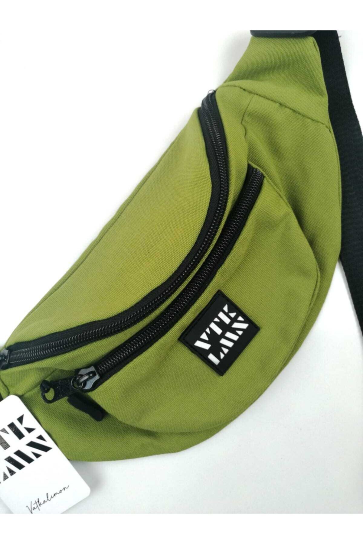 Unisex Omuz ve Bel Çantası - Yeşil