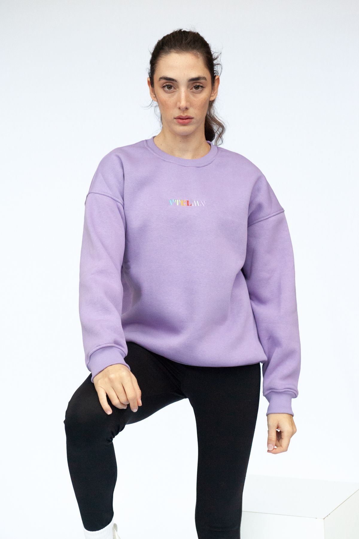 Unisex Oversize Sweatshirt - Lila