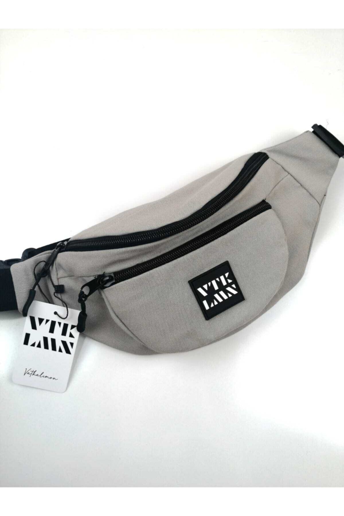 Unisex Omuz ve Bel Çantası - Gray