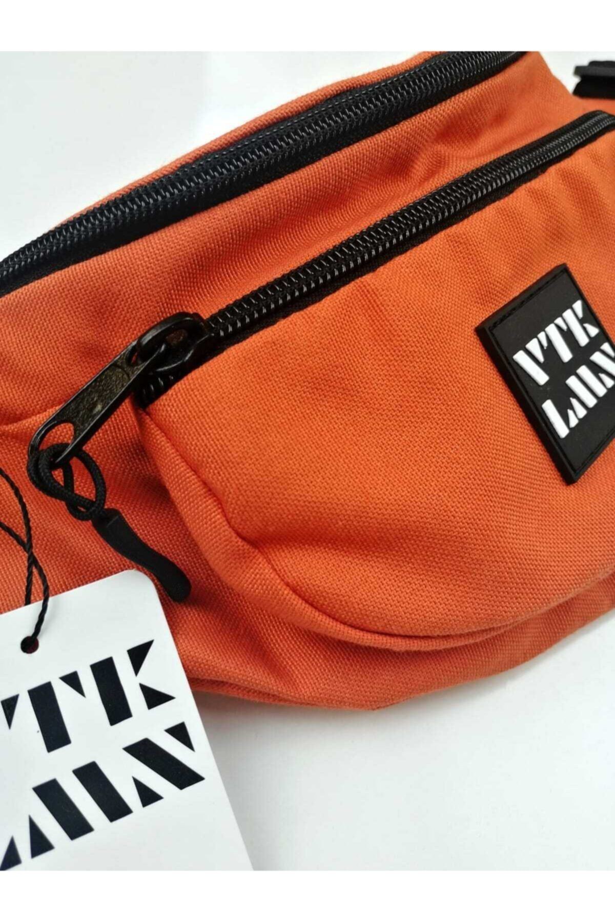 Unisex Omuz ve Bel Çantası - Turuncu
