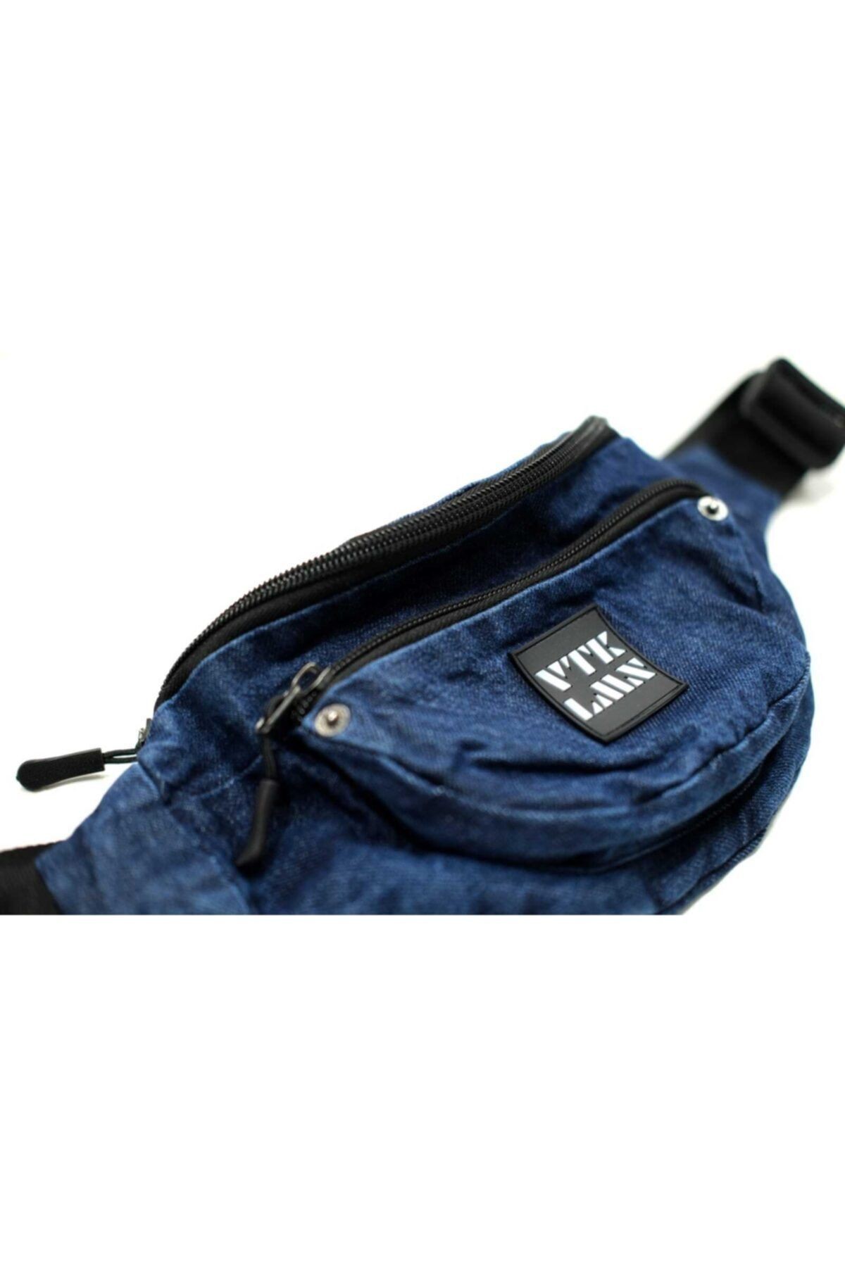 Denim Kot Omuz Ve Bel Çantası