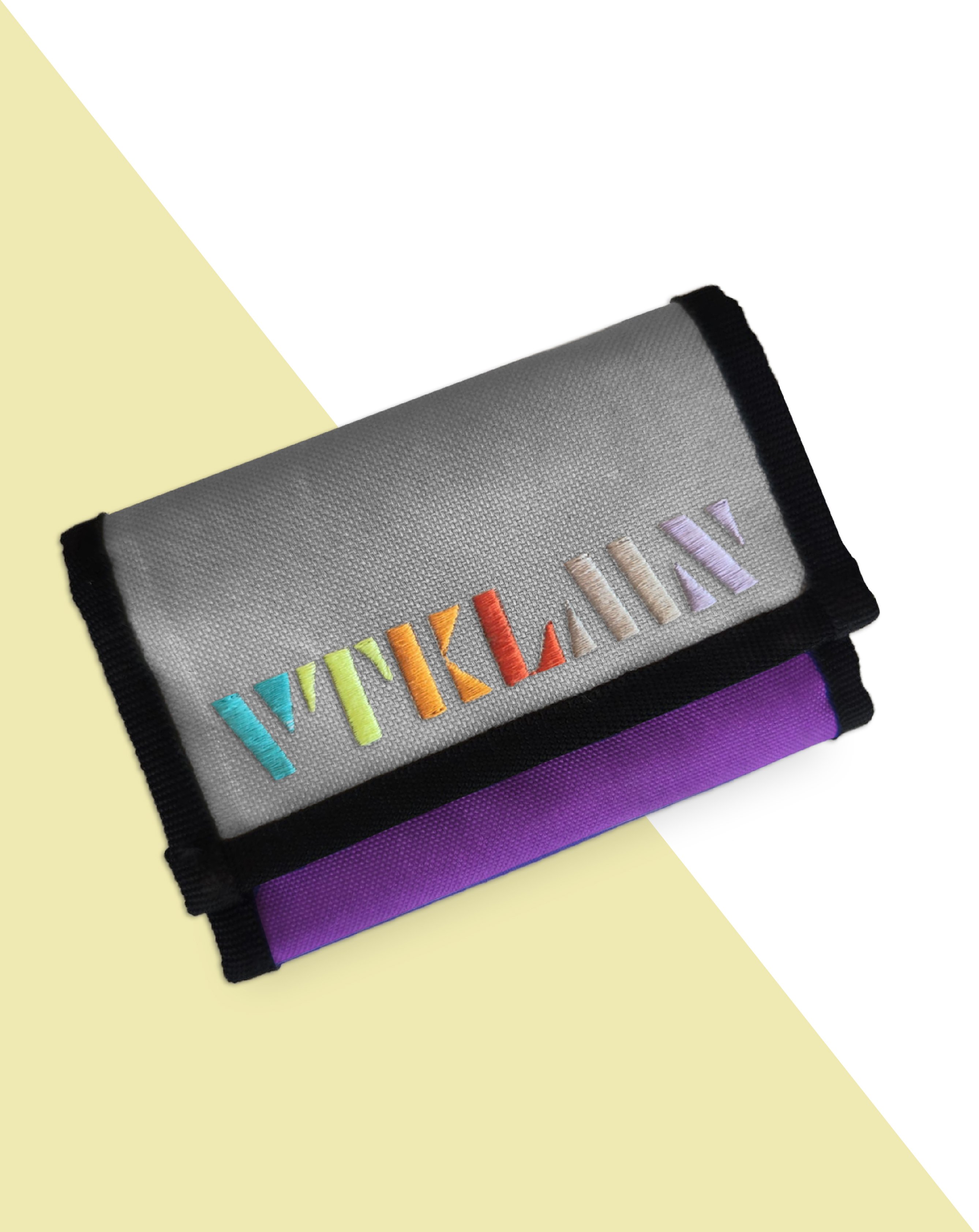Wallet - Gray Purple