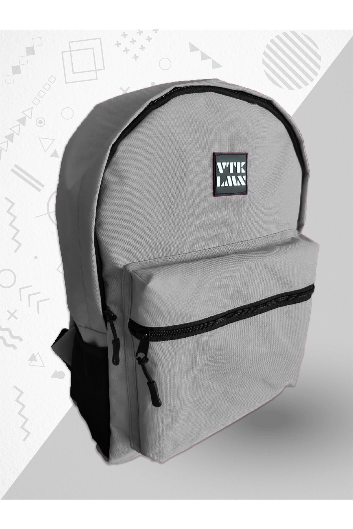 Unisex Okul Ve Sırt Çantası - GRİ
