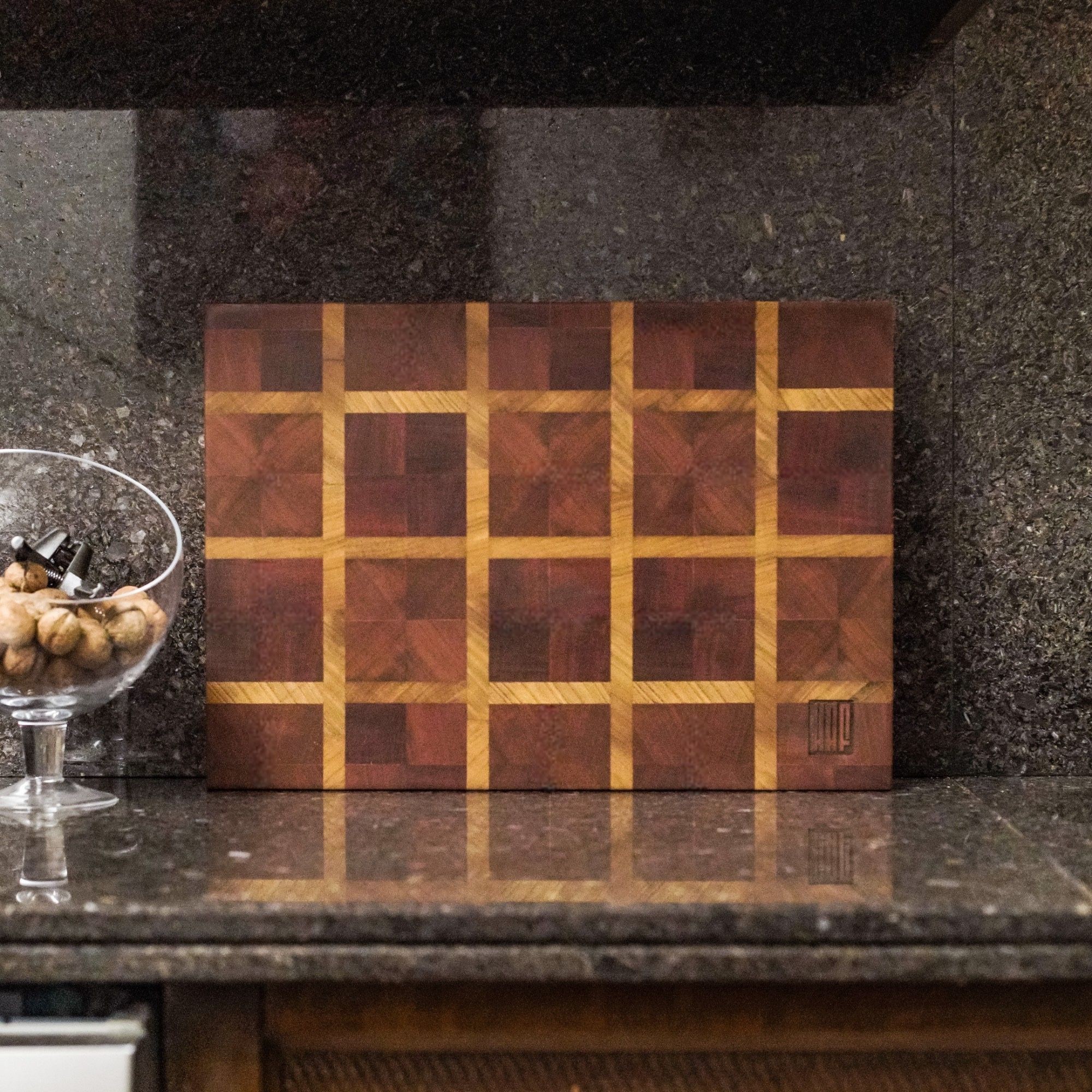 Sapelli Kesme Tahtası (End Grain)