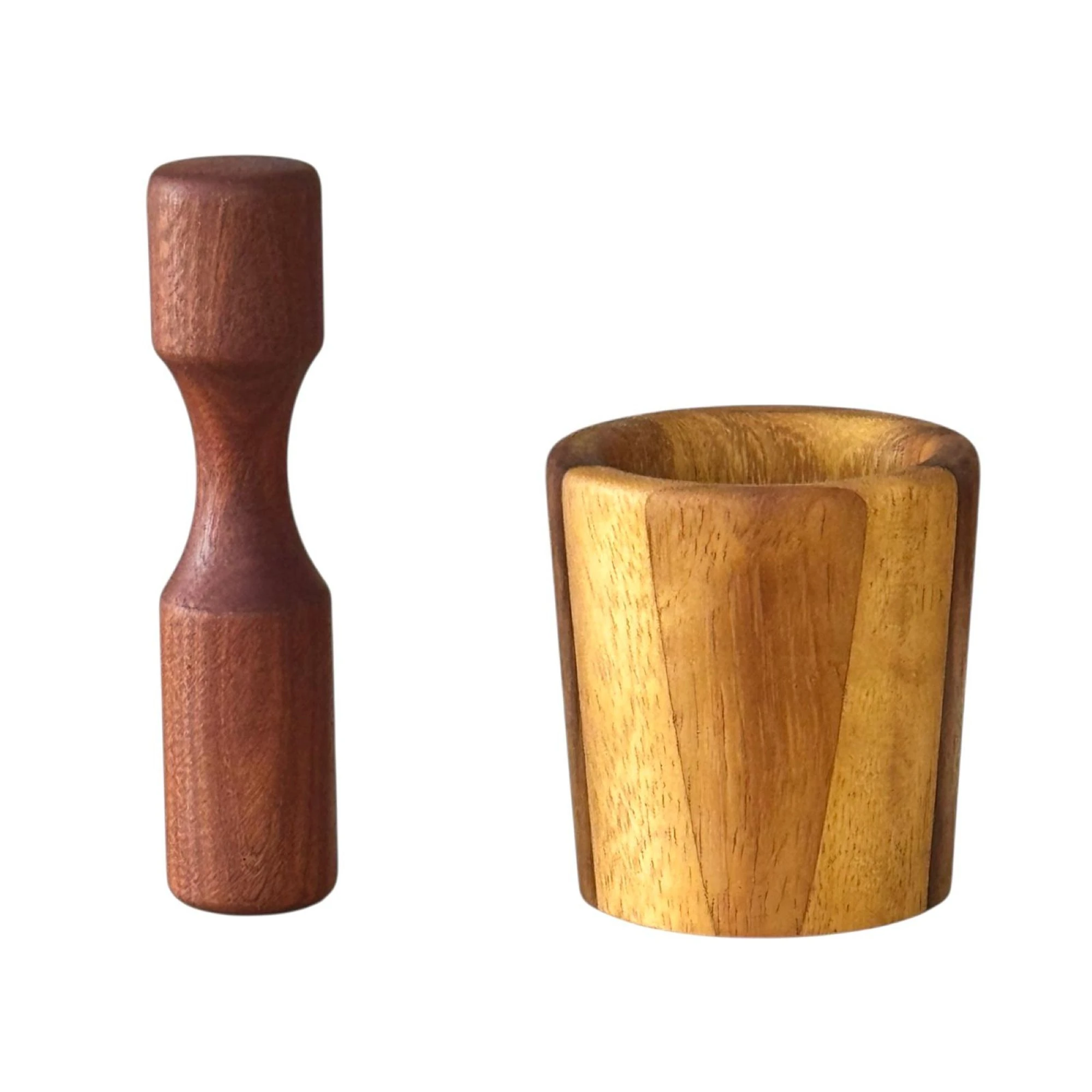 Iroko-Sapelli Mortar / Laurel