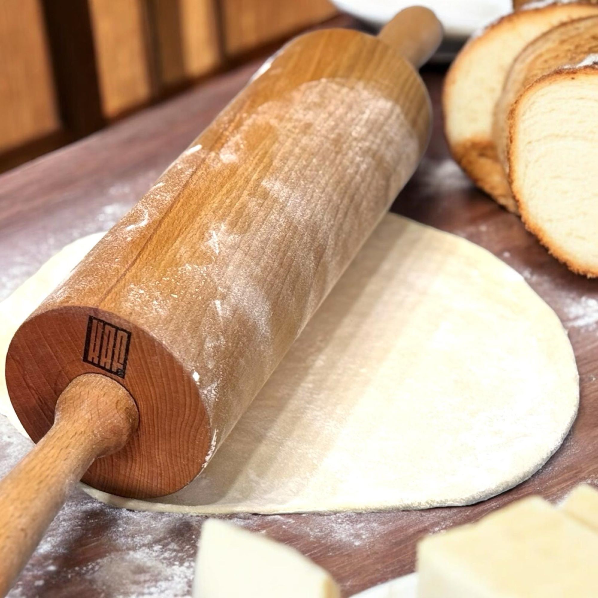 Beech Rolling Pin / Thick