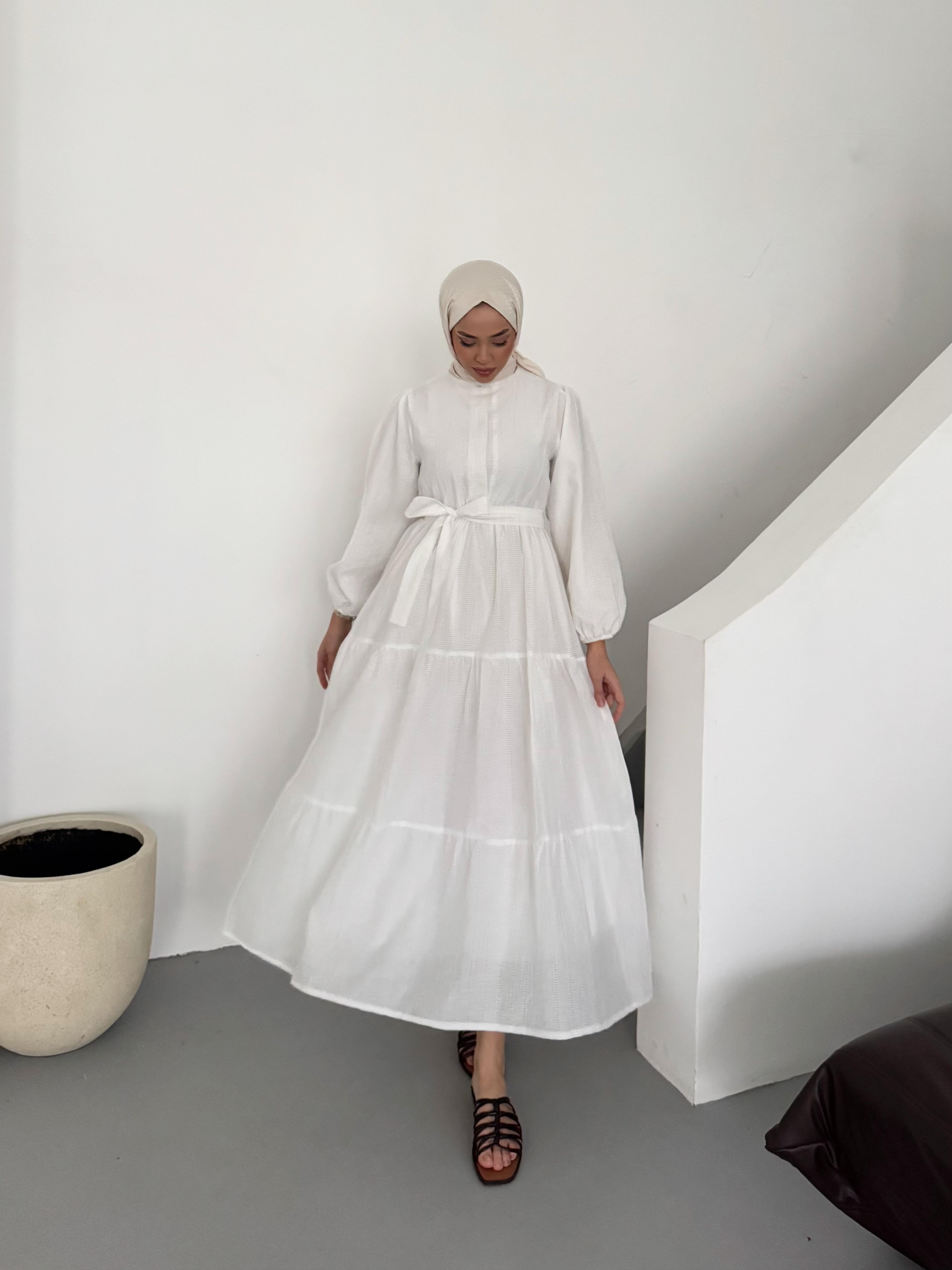 Lina Elbise Beyaz