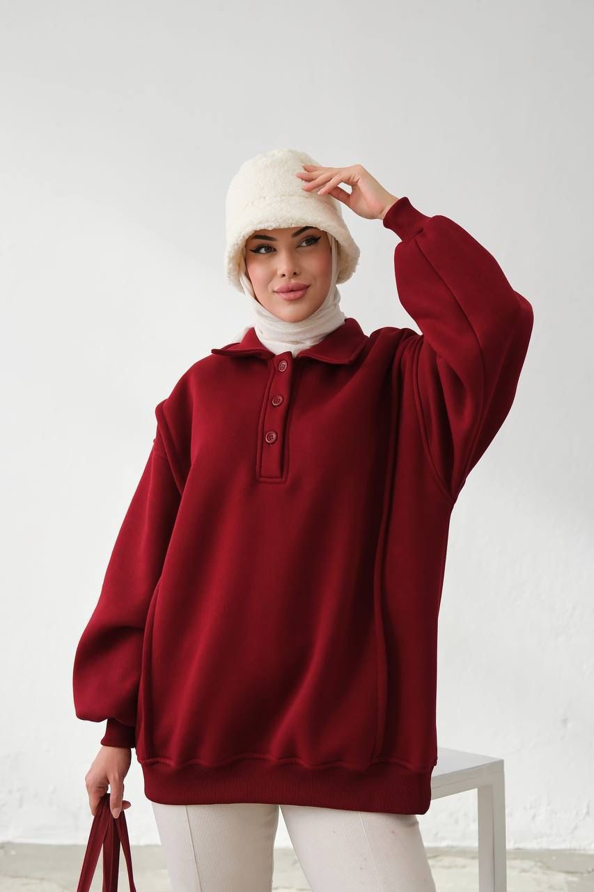 Vera Sweatshirt Bordo