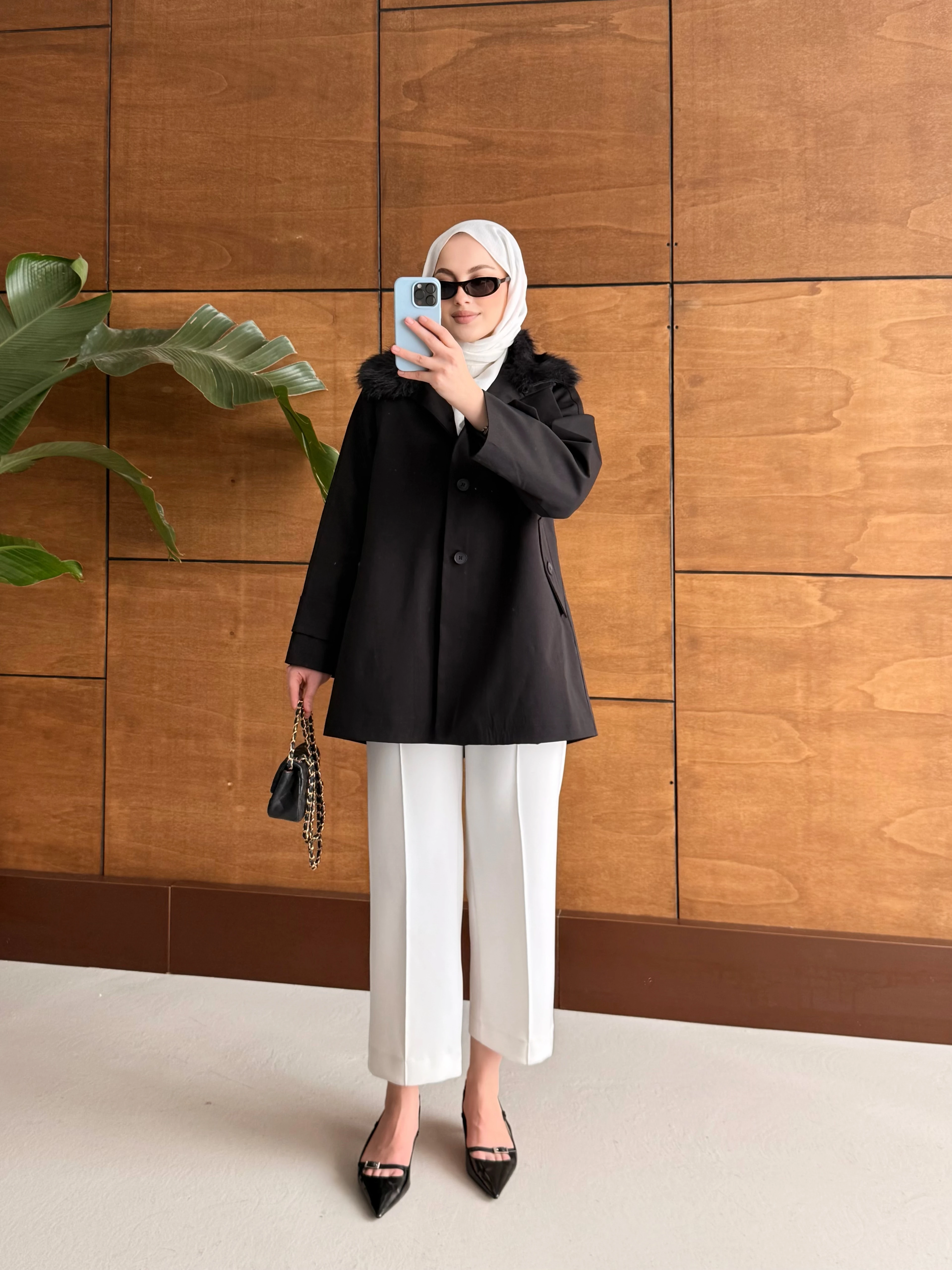 Kürk Detaylı Premium Parka