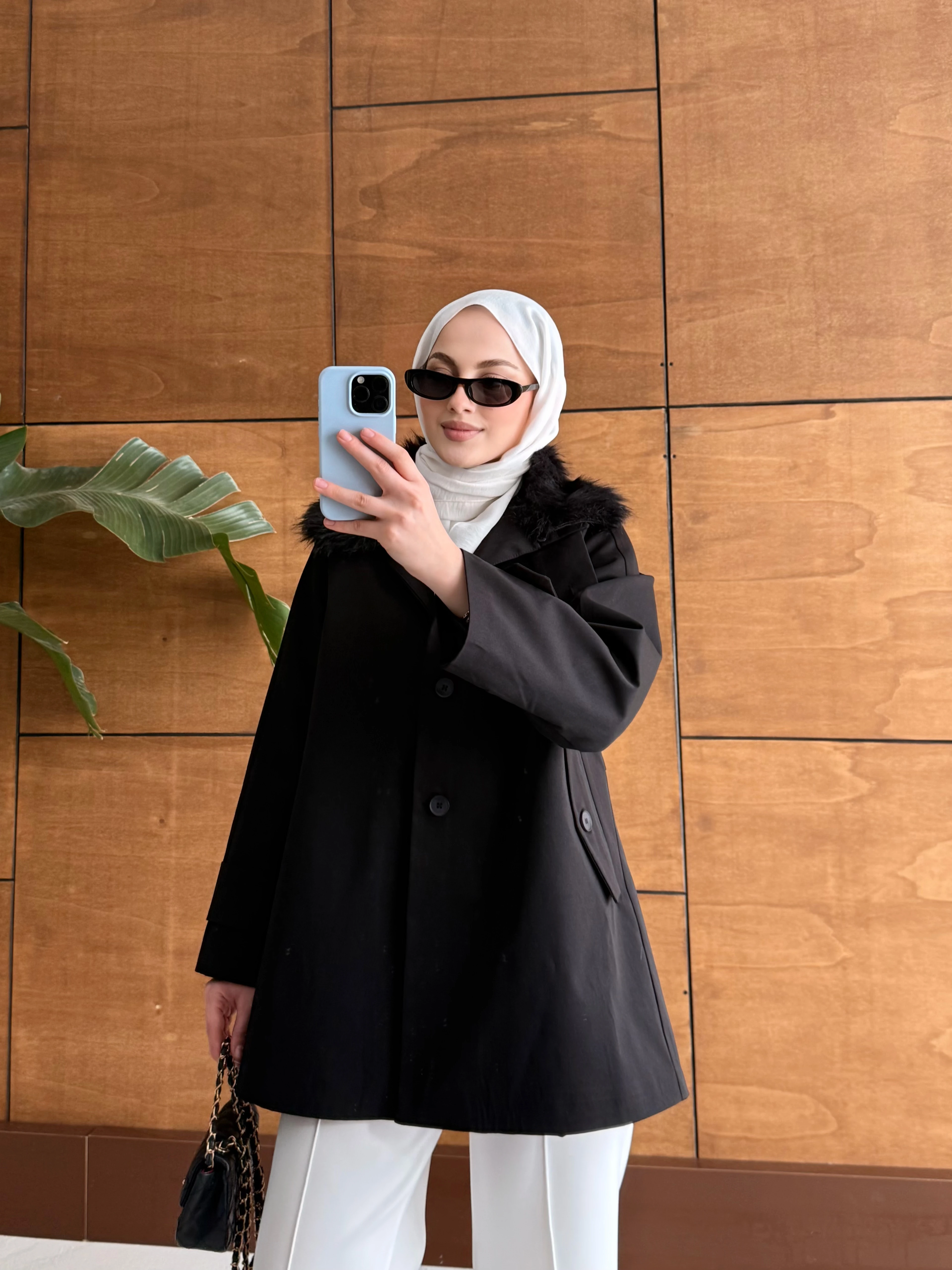 Kürk Detaylı Premium Parka