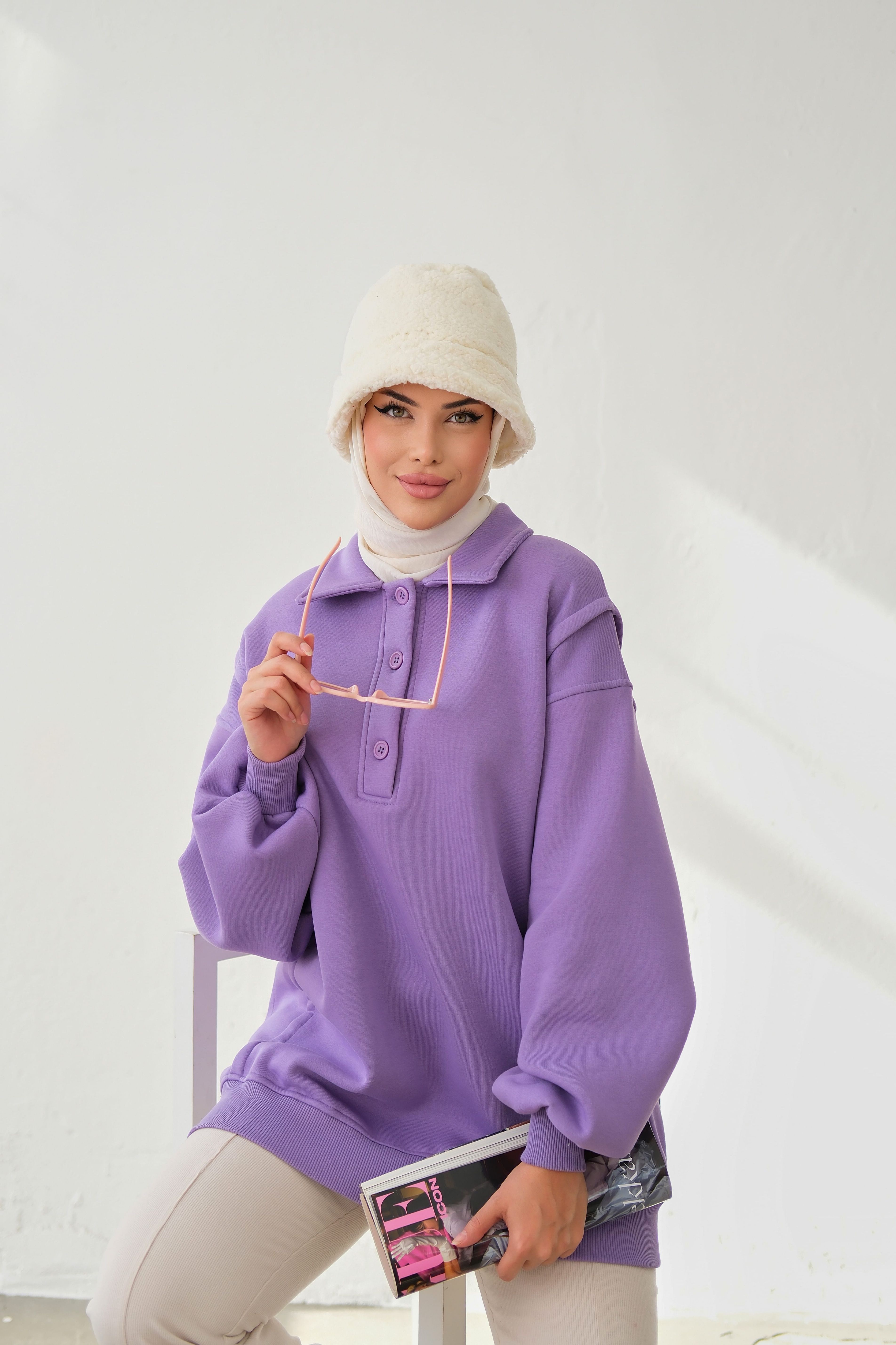 Vera Sweatshirt lila