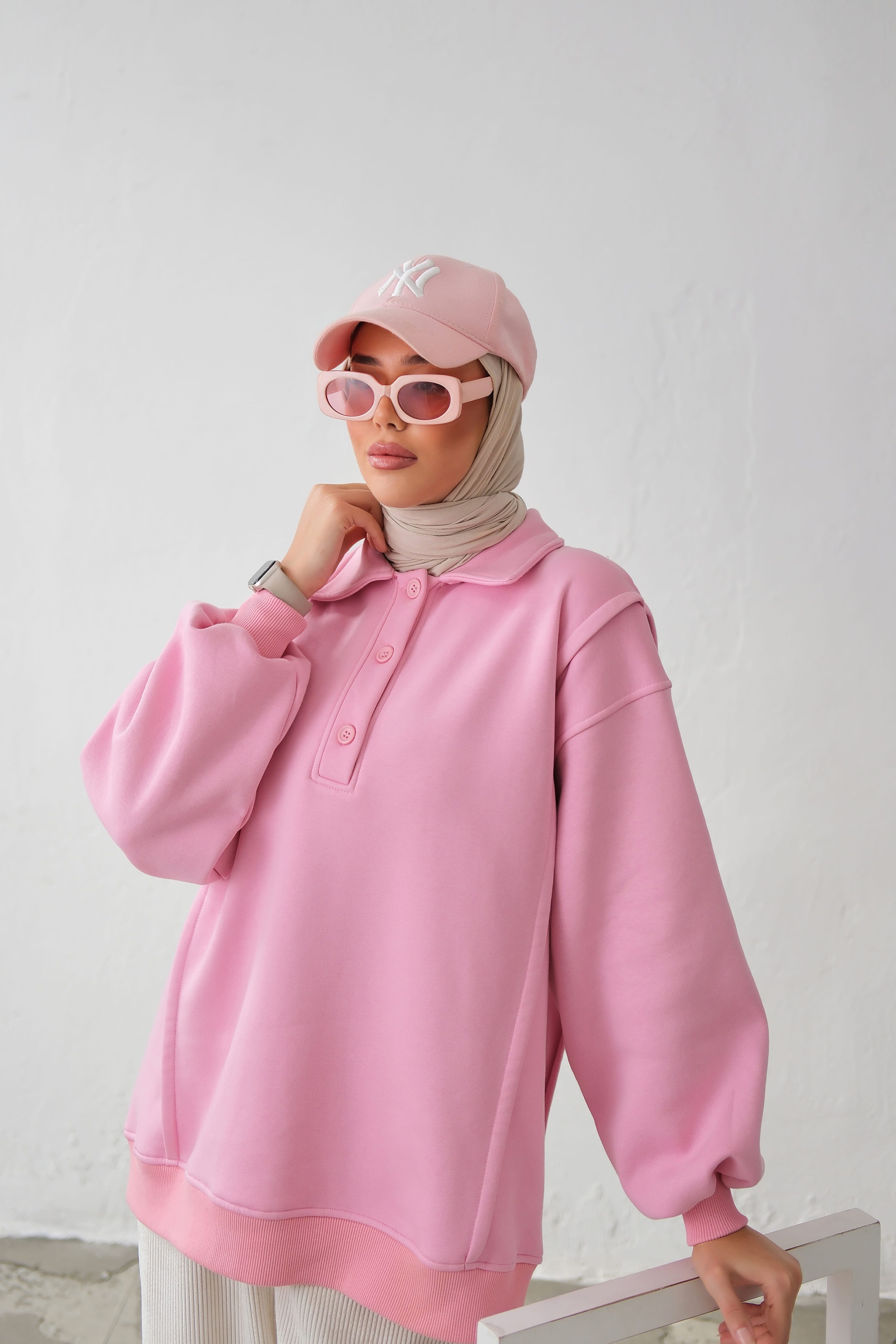 Vera Sweatshirt pembe