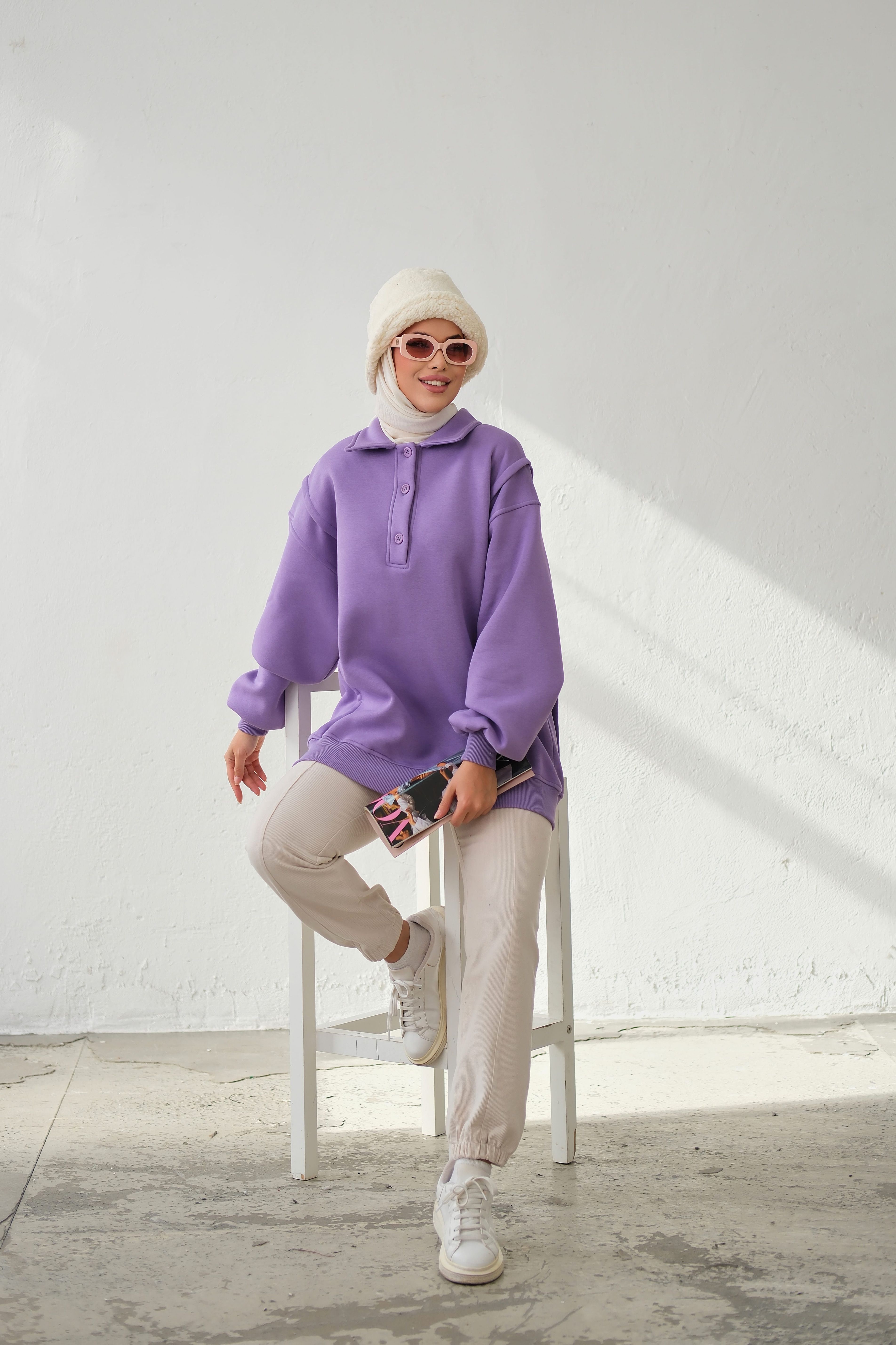 Vera Sweatshirt lila